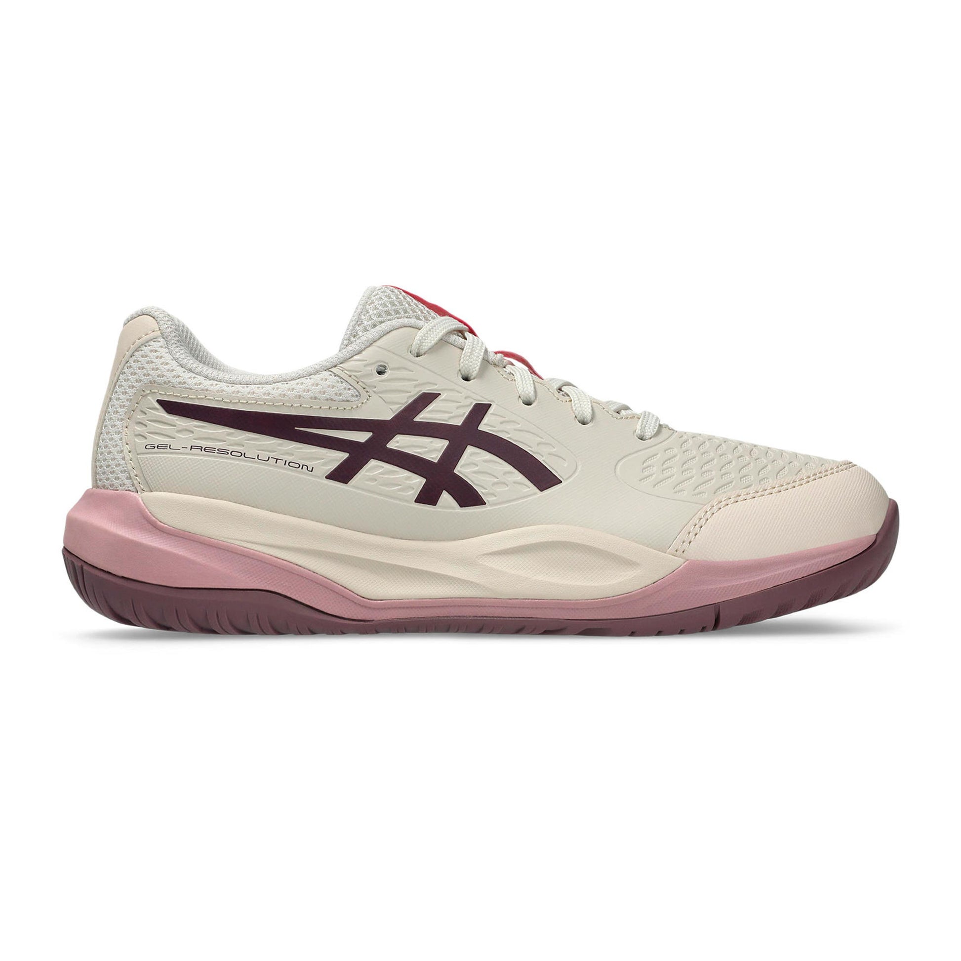 ASICS Gel-Resolution X GS Allcourt-sko Børn - creme, lilla
