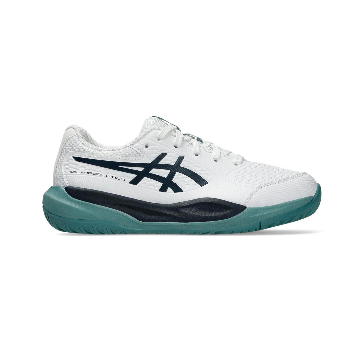 ASICS Gel-Resolution X GS Allcourt-sko Børn - hvid, petrol