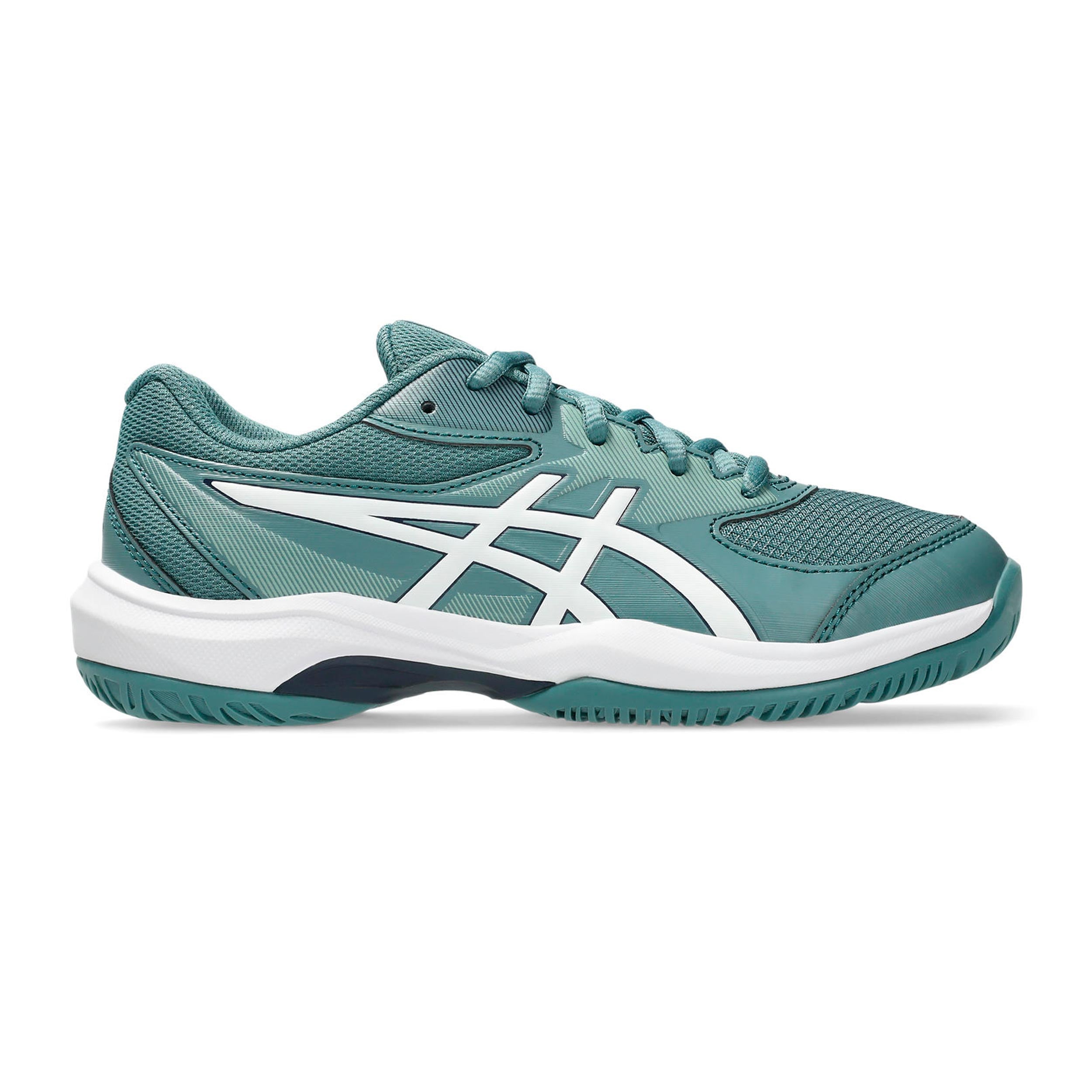 ASICS Gel-Game 10 GS Allcourt-sko Børn - petrol, hvid