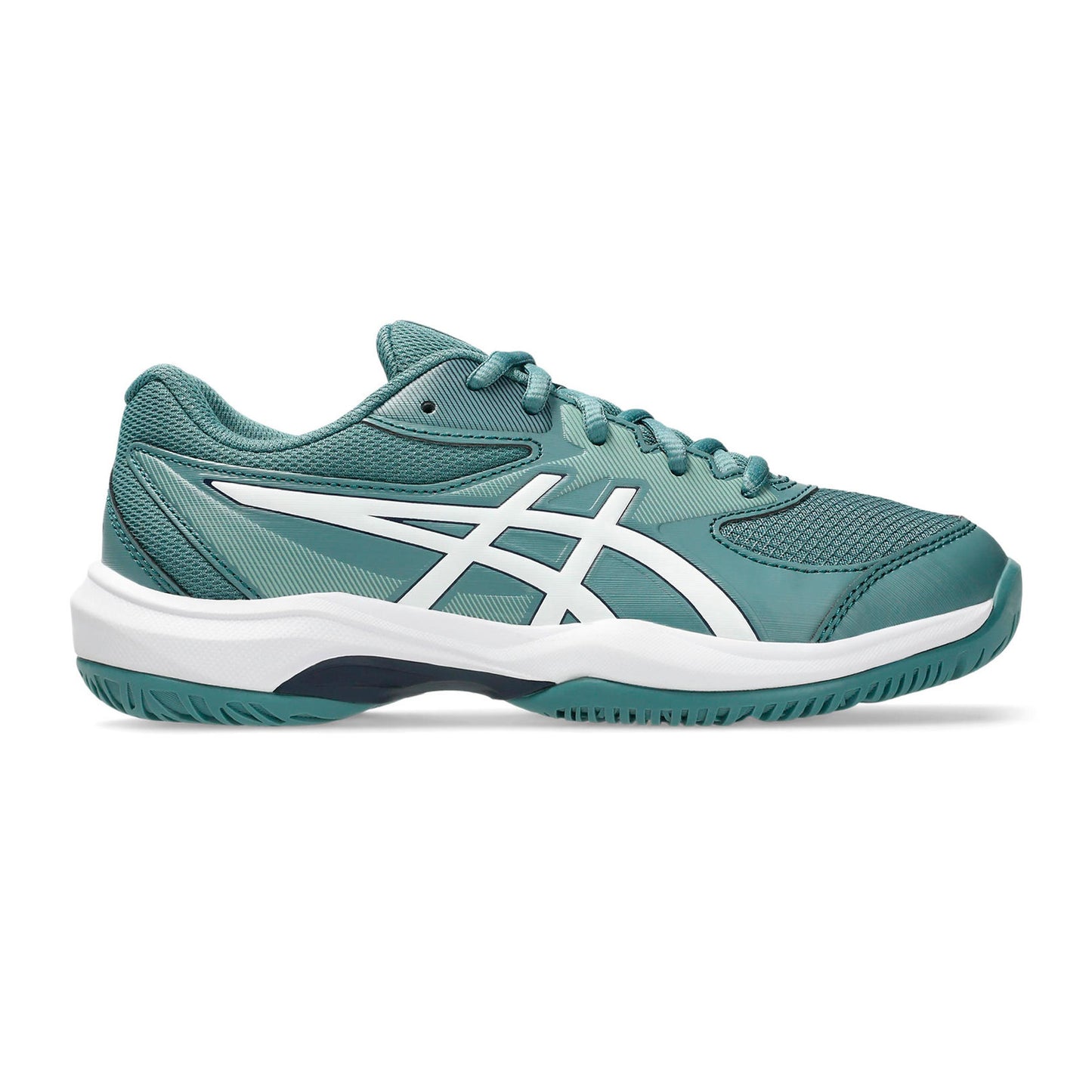 ASICS Gel-Game 10 GS Allcourt-sko Børn - petrol, hvid