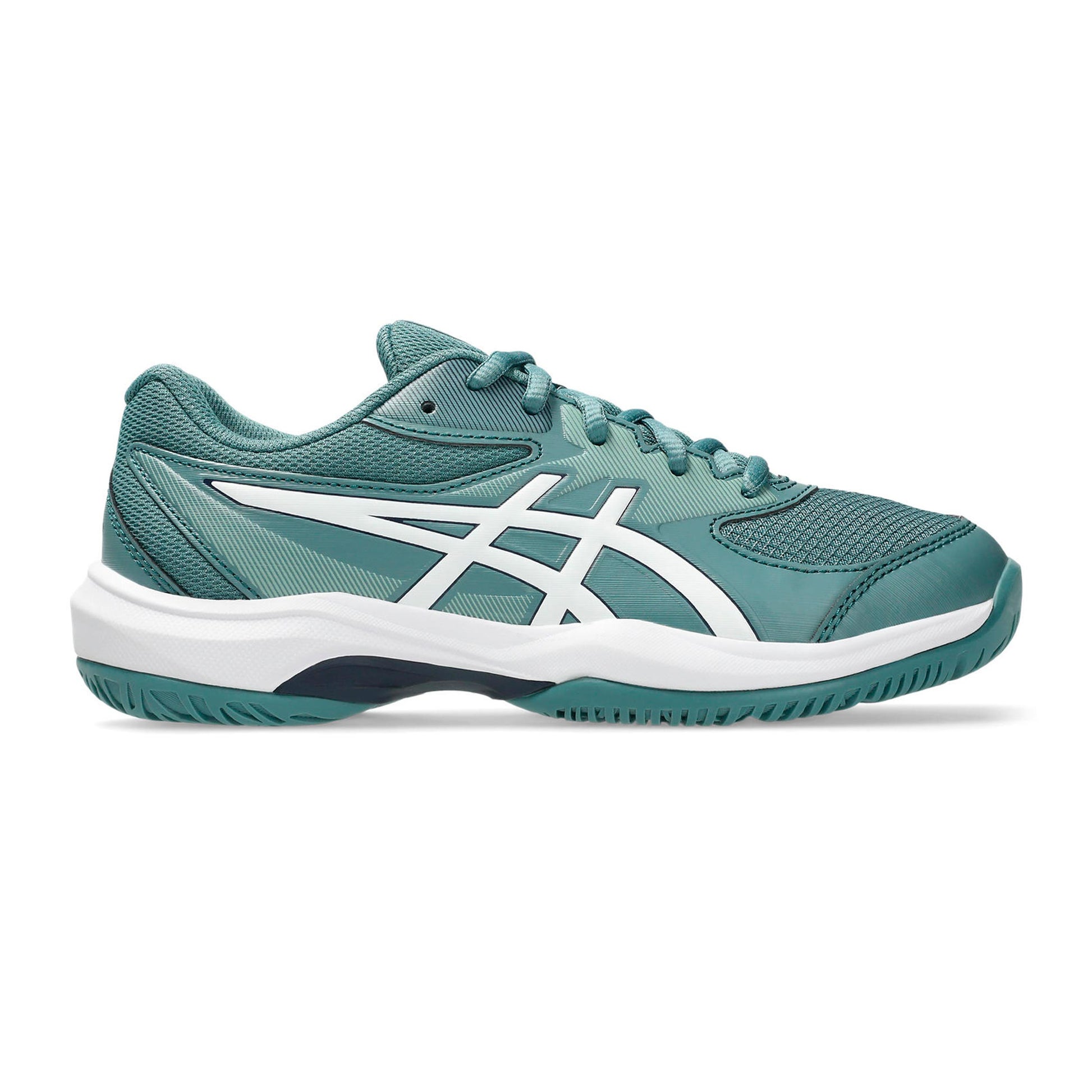 ASICS Gel-Game 10 GS Allcourt-sko Børn - petrol, hvid