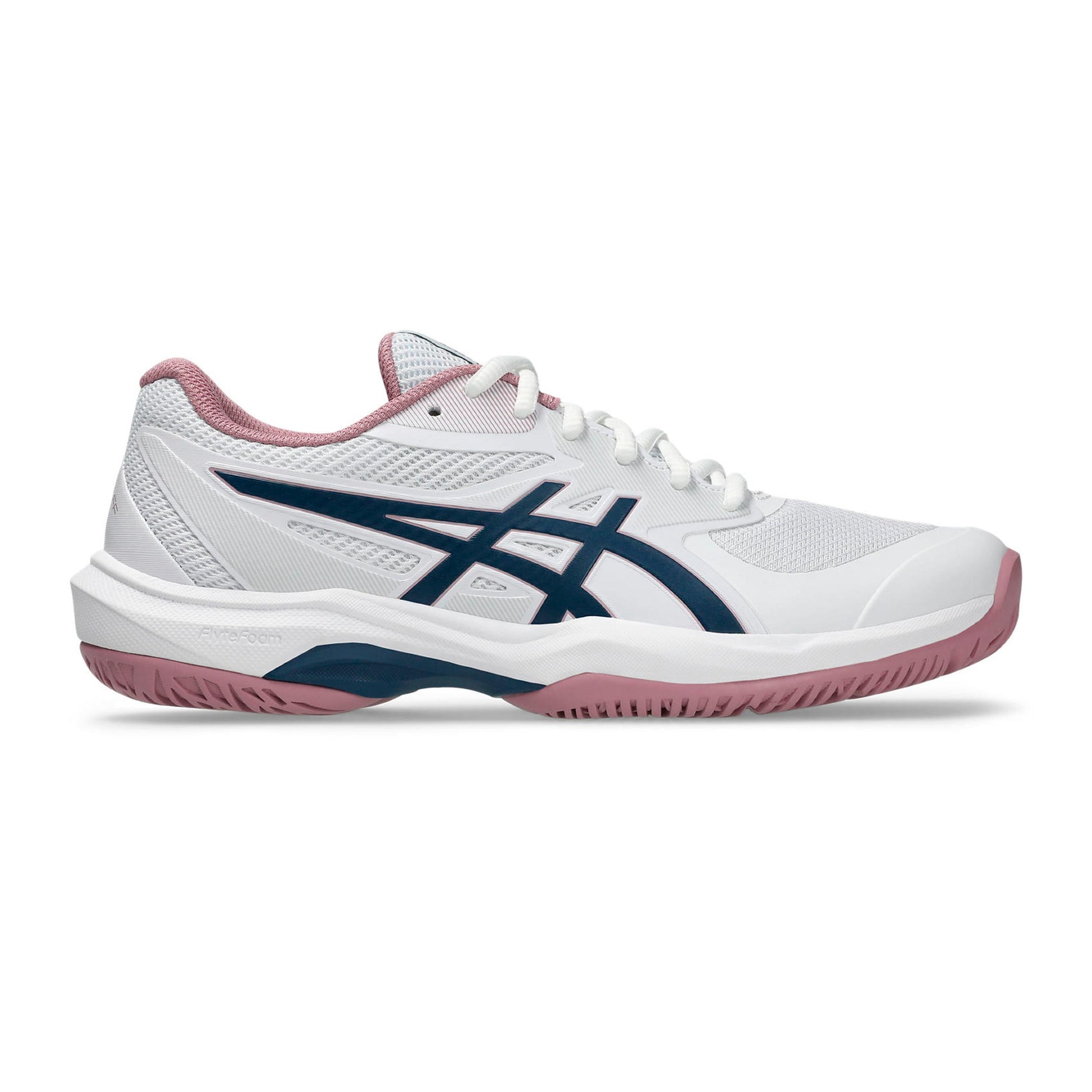 ASICS Game FF Allcourt-sko Damer - hvid, mørkeblå