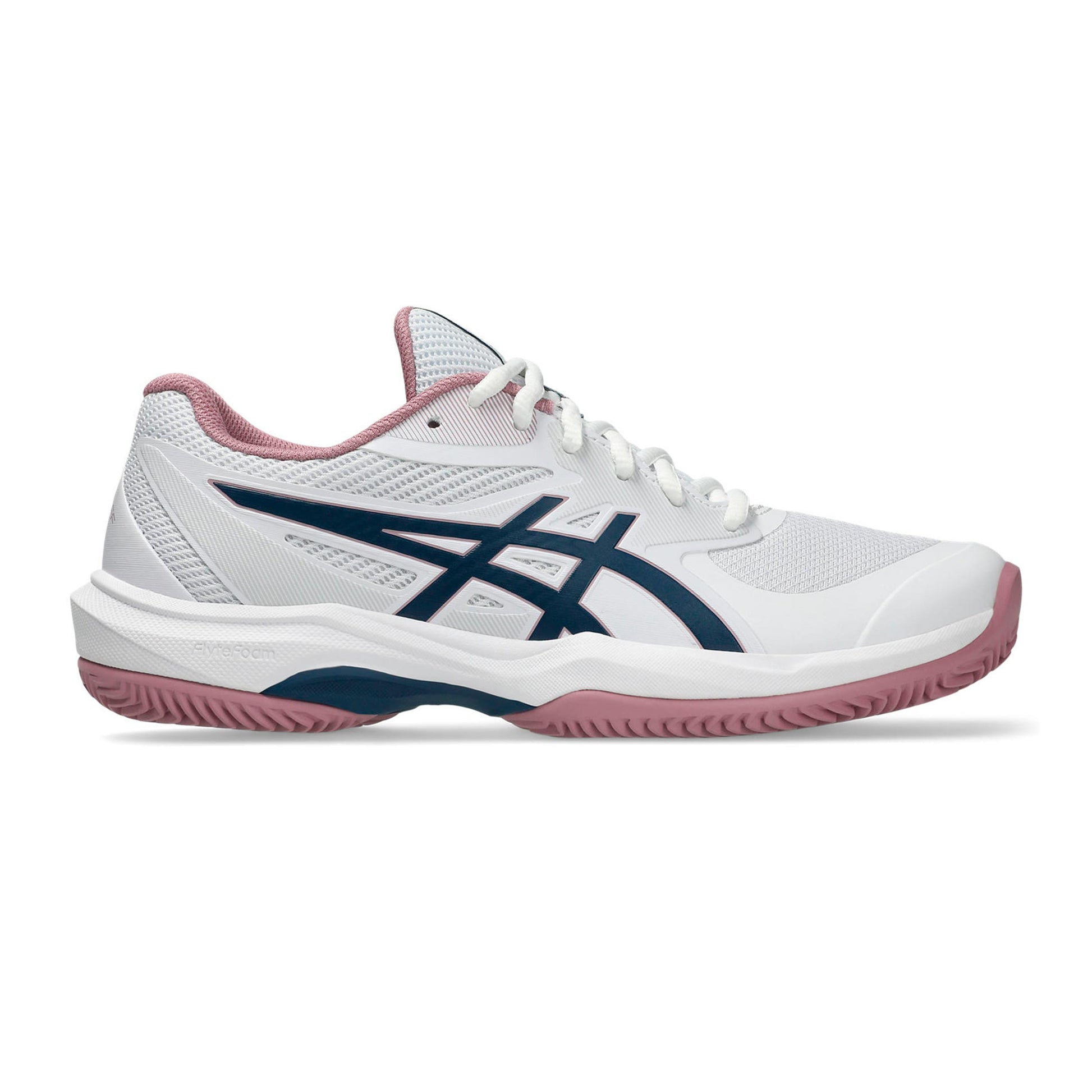 ASICS Game FF Grusbanesko Damer - hvid, mørkeblå