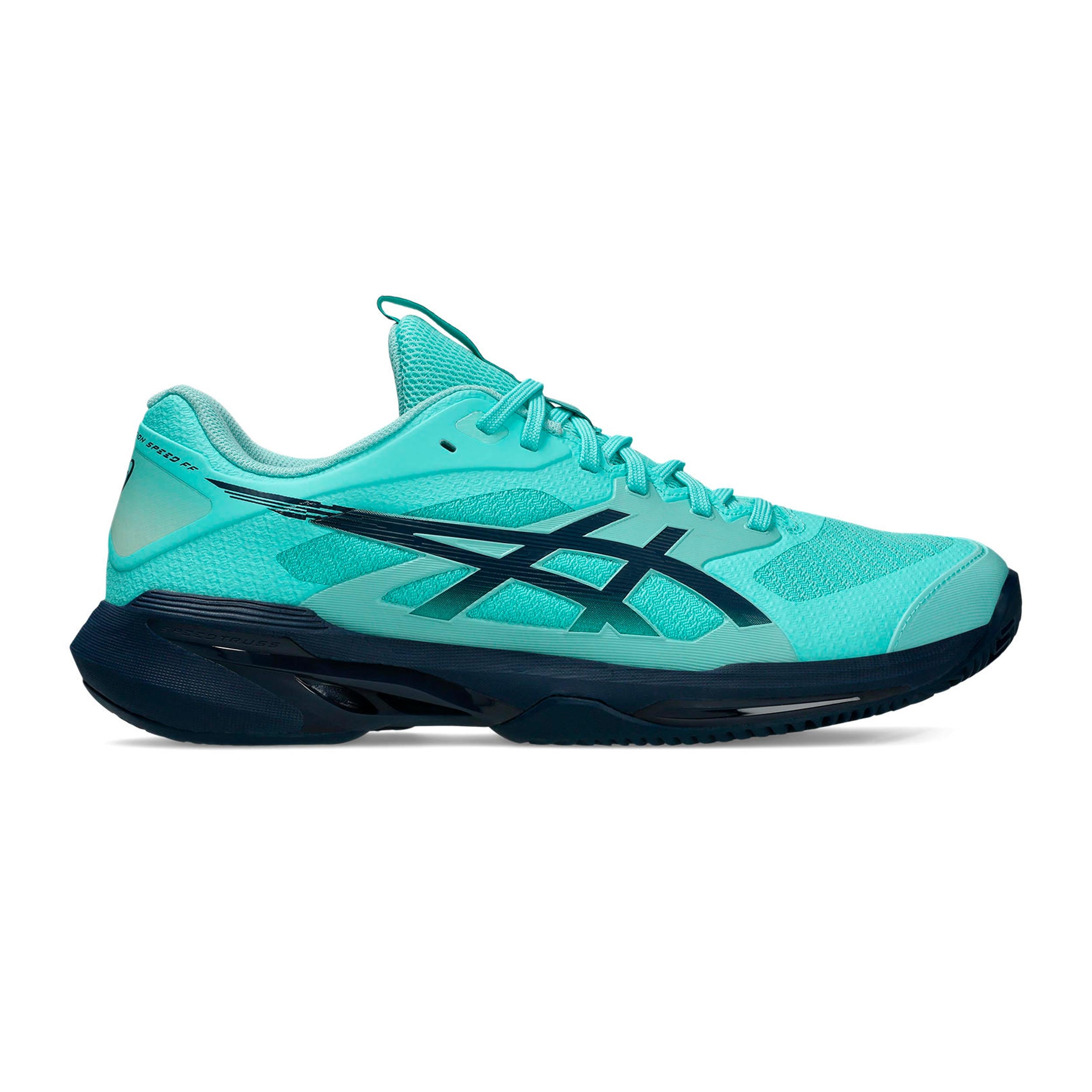 ASICS Solution Speed FF 4 Grusbanesko Herrer - mint, mørkeblå