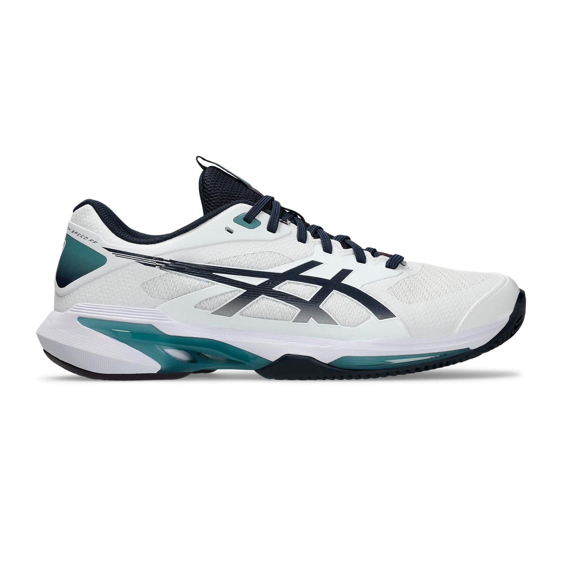 ASICS Solution Speed FF 4 Grusbanesko Herrer - hvid, natblå