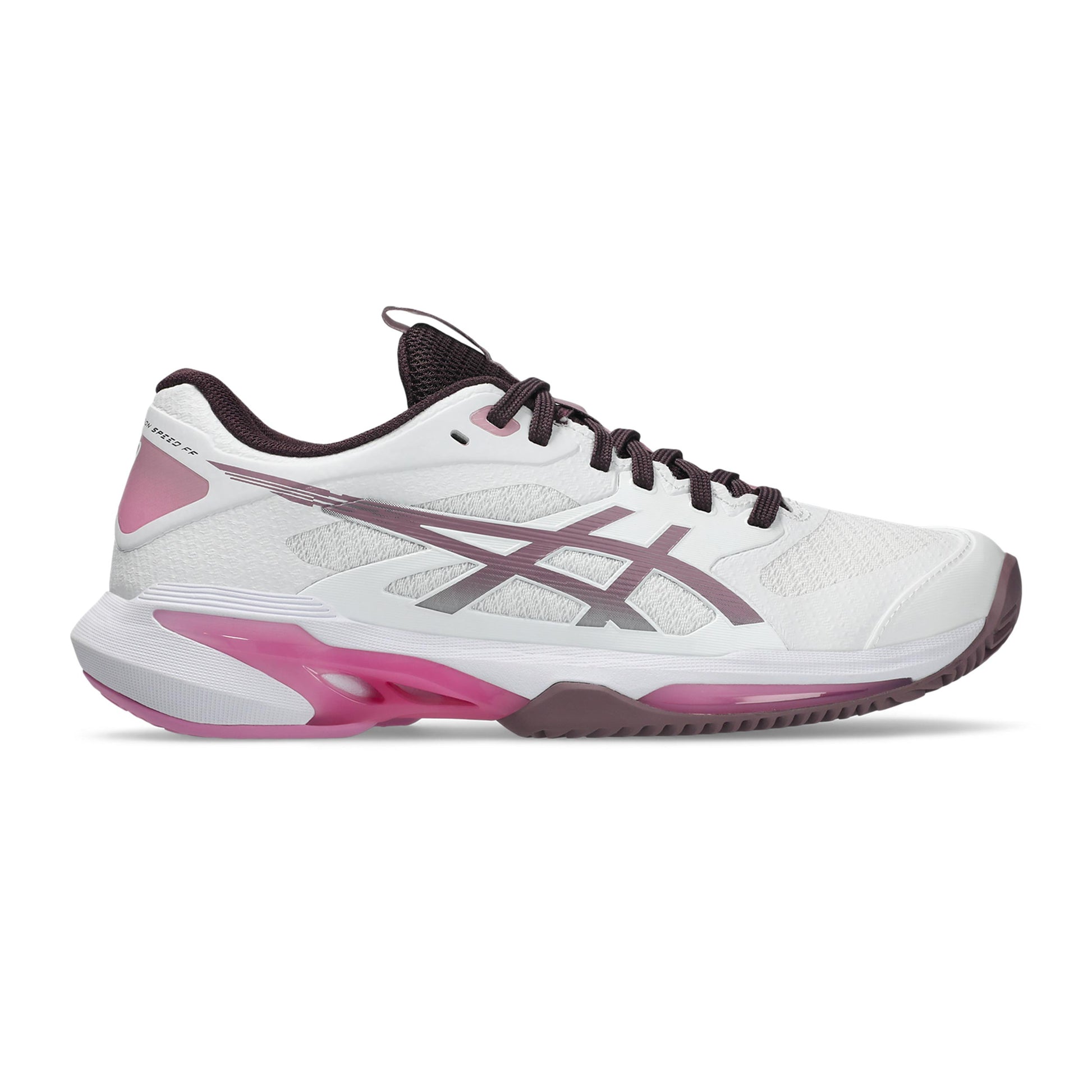 ASICS Solution Speed FF 4 Grusbanesko Damer - hvid, pastelrosa
