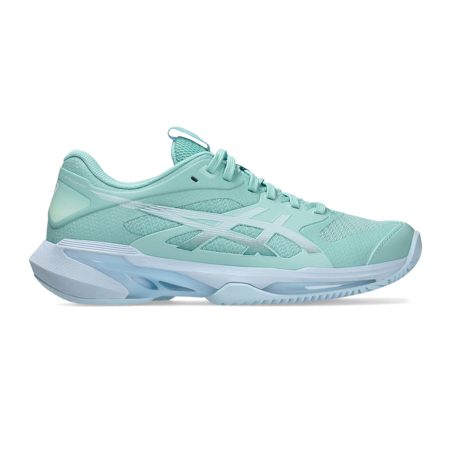 ASICS Solution Speed FF 4 Grusbanesko Damer - mint, lyseblå