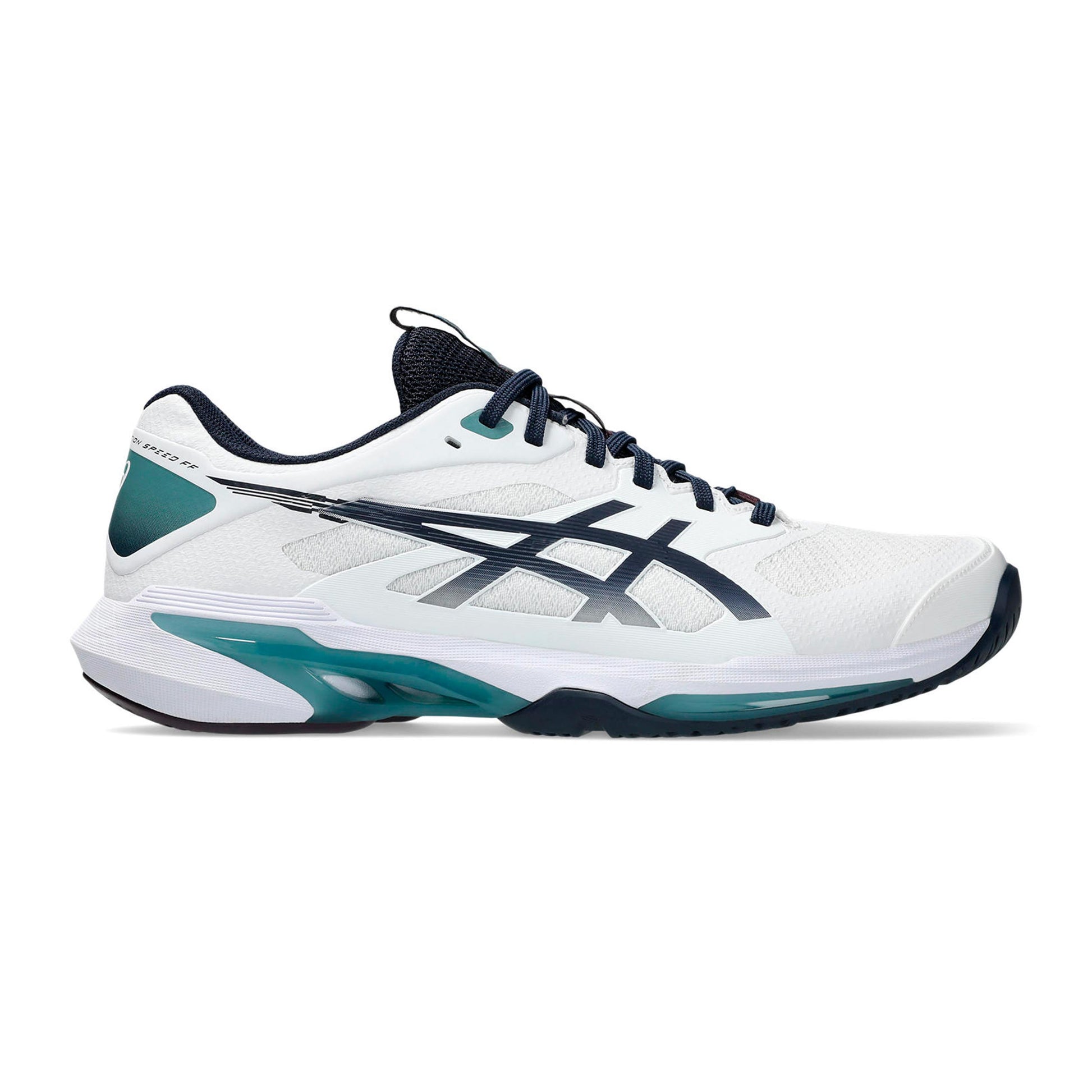 ASICS Solution Speed FF 4 Allcourt-sko Herrer - hvid, natblå