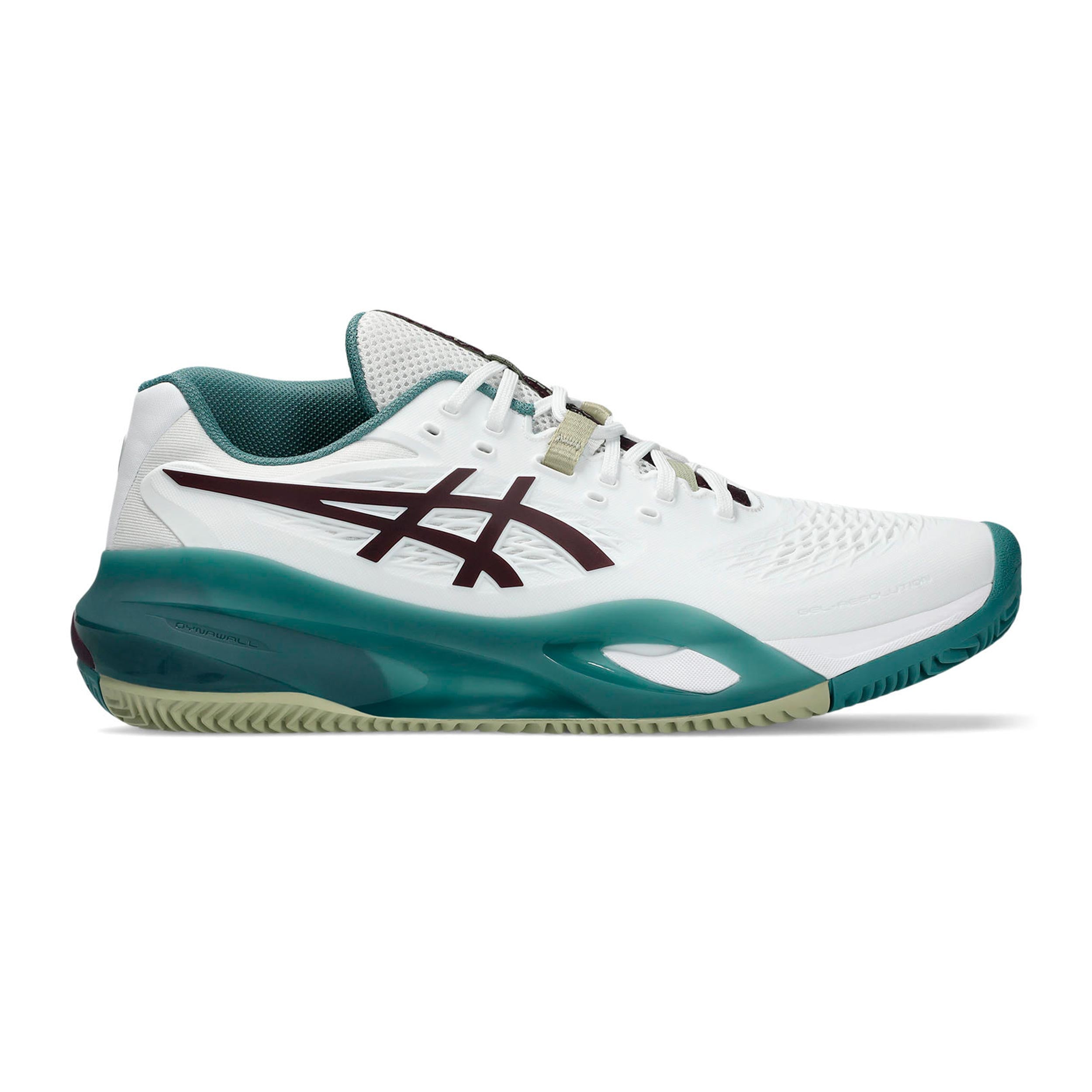 ASICS Gel-Resolution X Grusbanesko Herrer - hvid, petrol