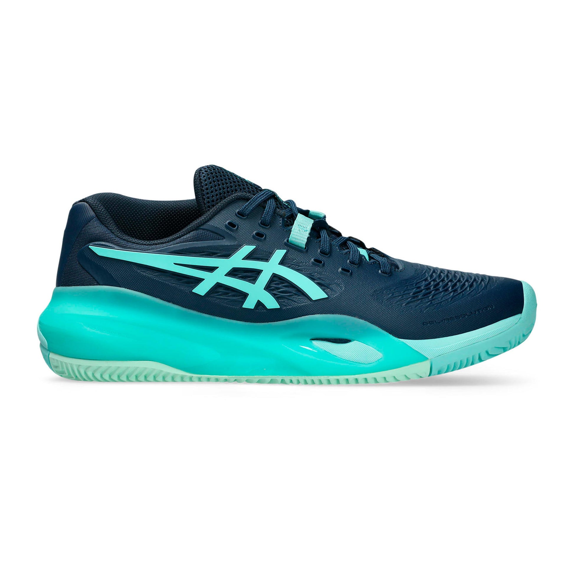 ASICS Gel-Resolution X Grusbanesko Herrer - mørkeblå, mint