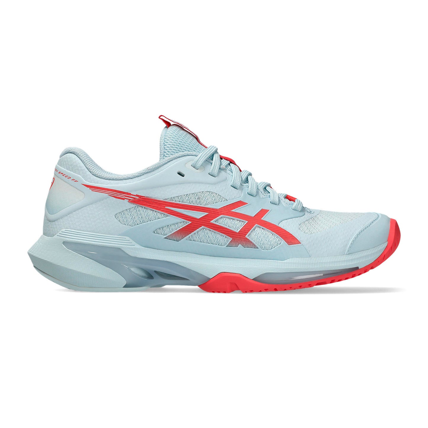ASICS Solution Speed FF 4 Allcourt-sko Damer - lyseblå, neonpink