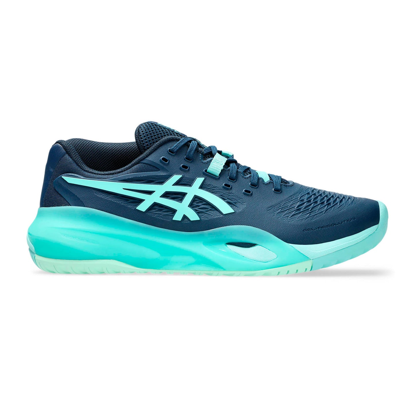 ASICS Gel-Resolution X Allcourt-sko Herrer - mørkeblå, mint