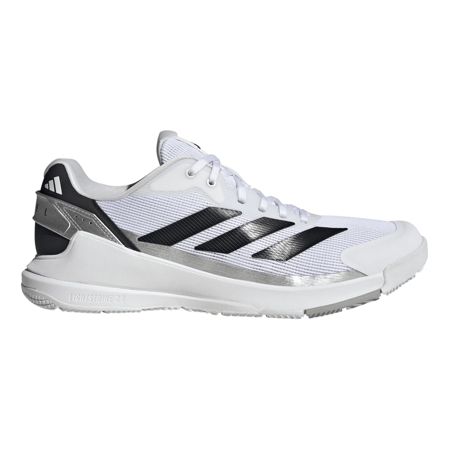 adidas Crazyquick LS Padelsko Herrer - hvid, lysegrå