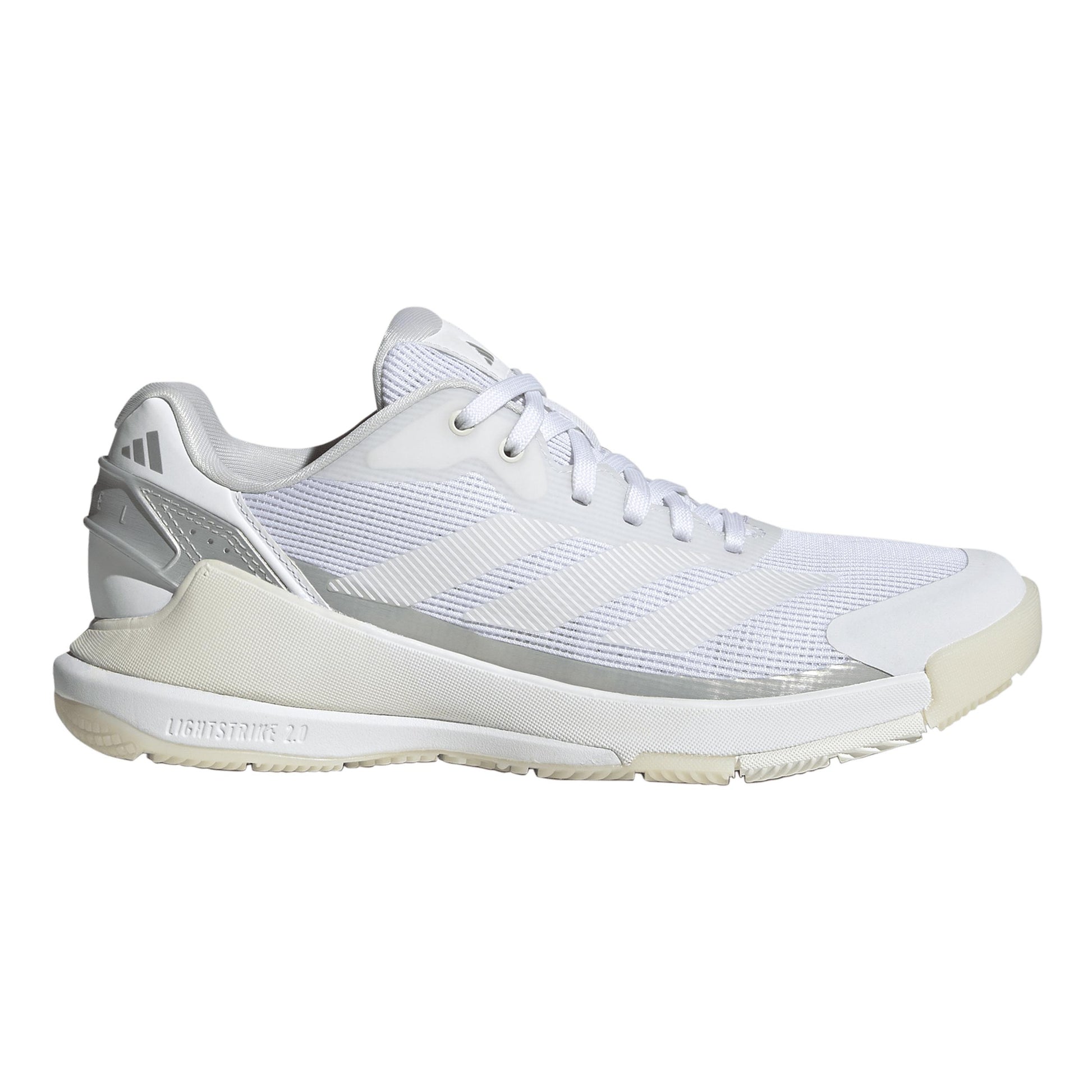 adidas Crazyquick LS Padelsko Damer - hvid, sølv