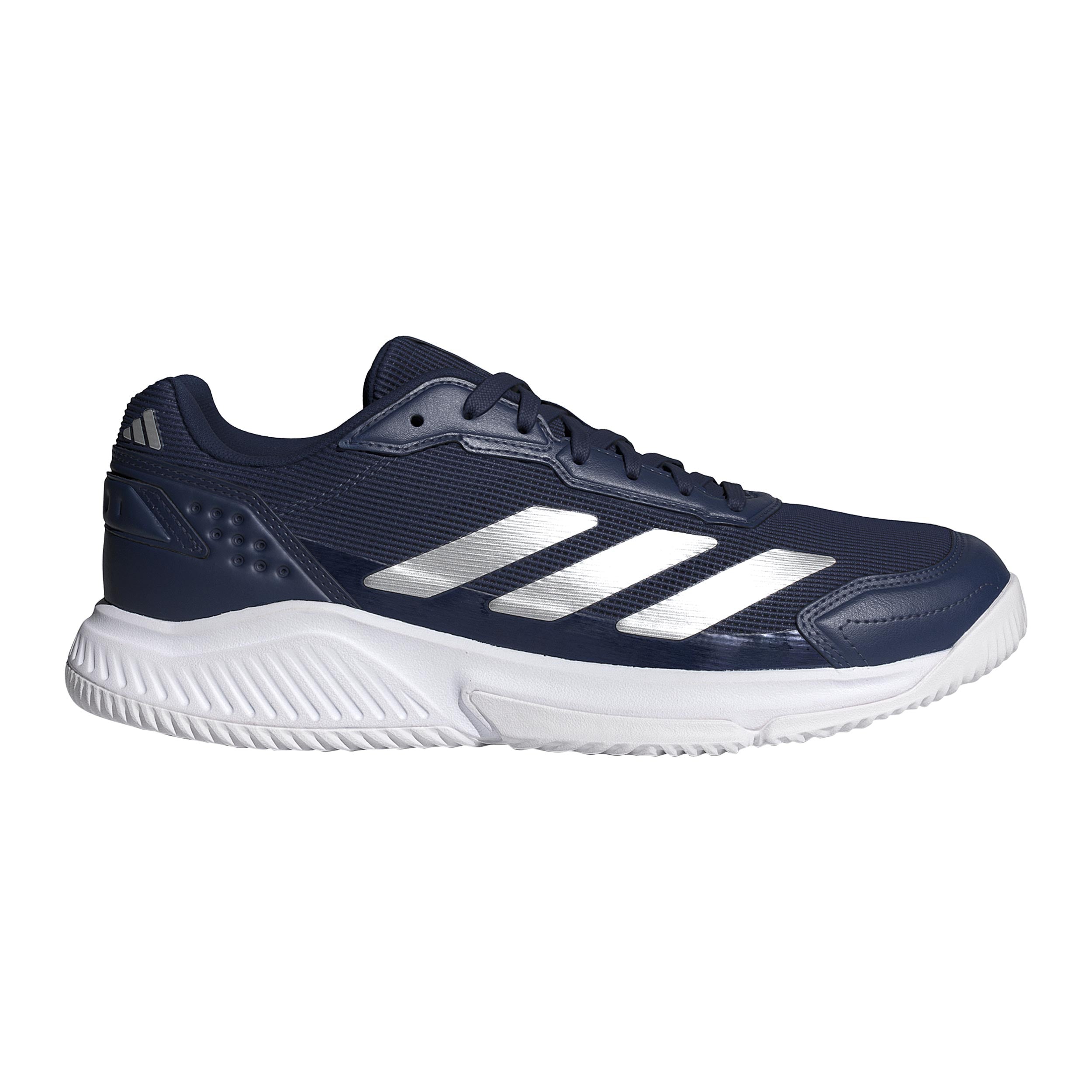 adidas Courtquick Padelsko Herrer - mørkeblå, sølv