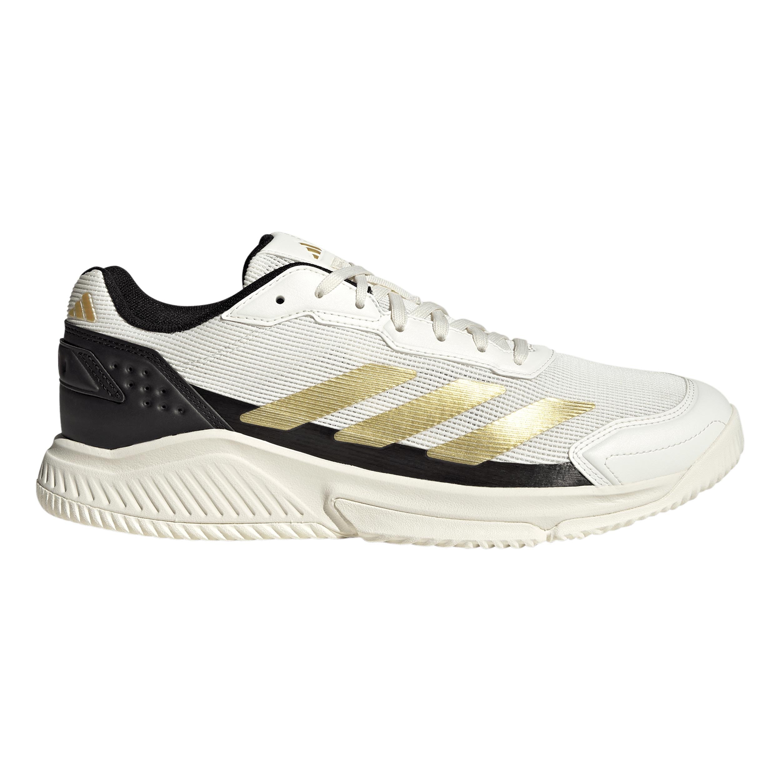 adidas Courtquick Padelsko Herrer - offwhite, guld