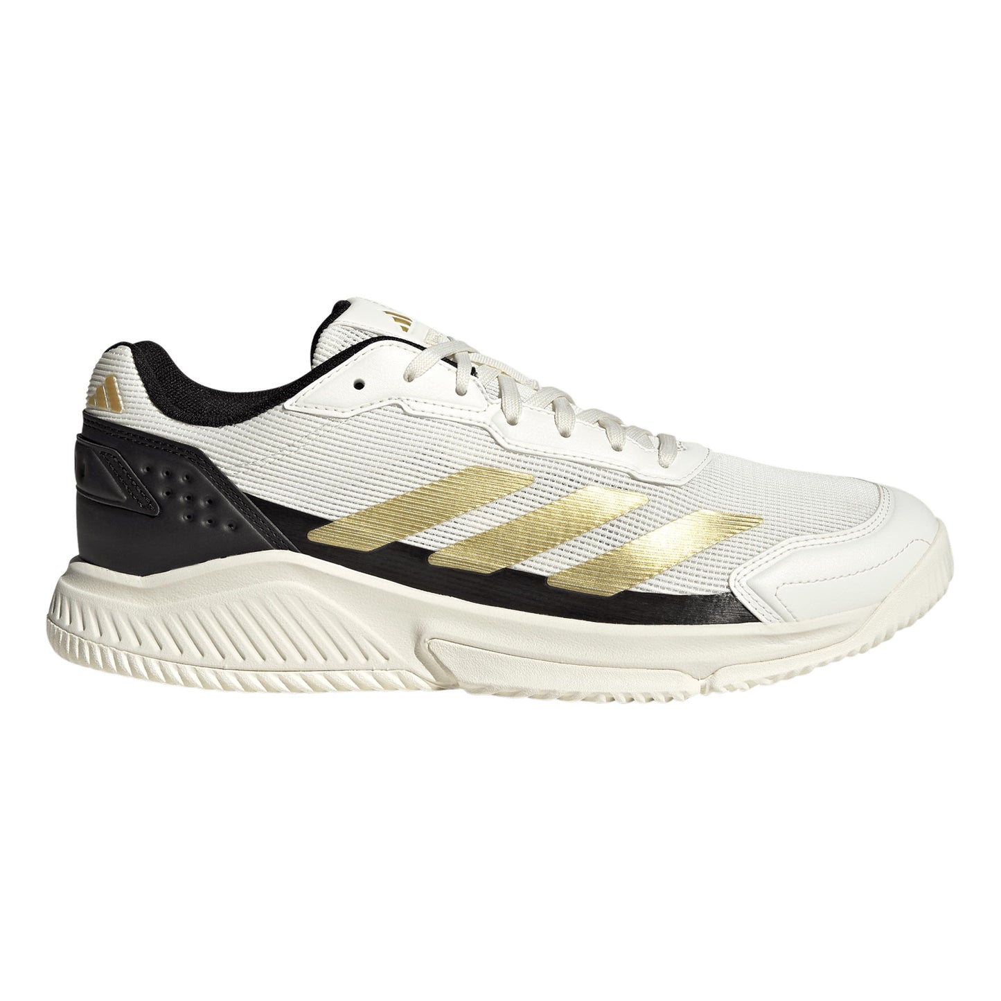 adidas Courtquick Padelsko Herrer - offwhite, guld