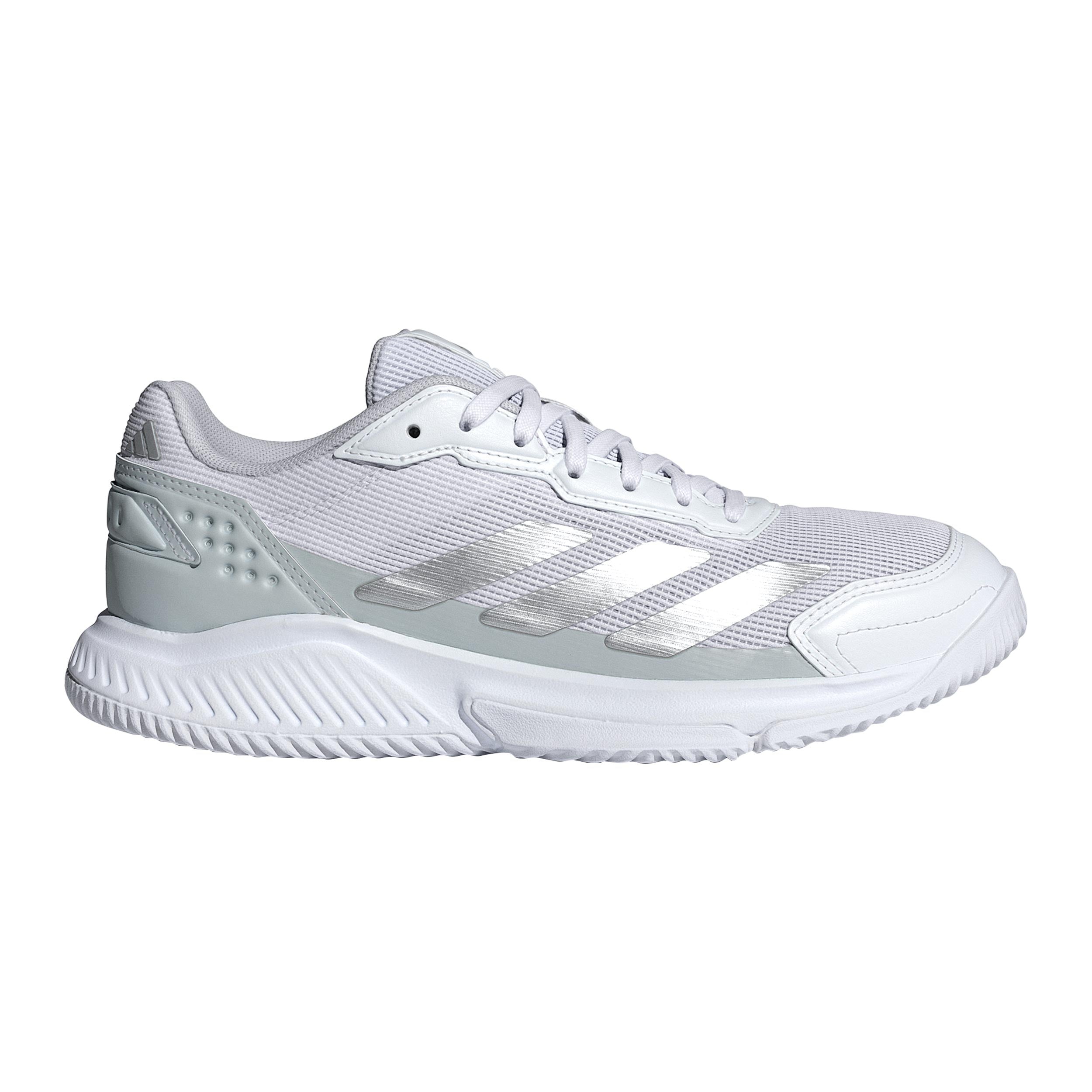 adidas Courtquick Padelsko Damer - sølv, hvid
