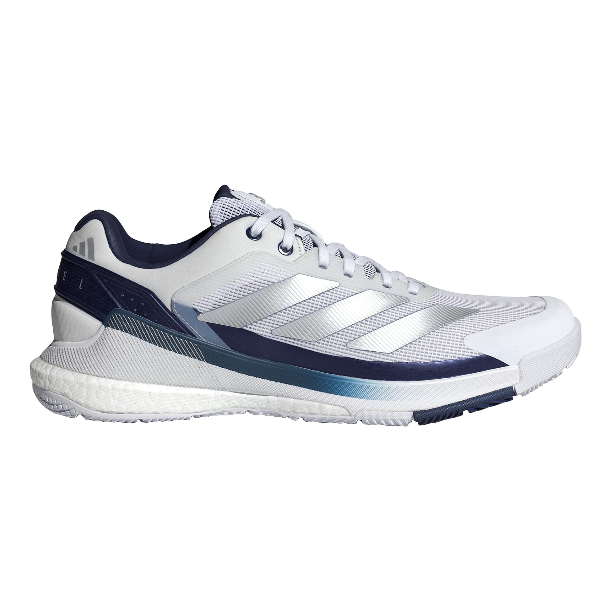 adidas Crazyquick Boost Padelsko Herrer - hvid, sølv