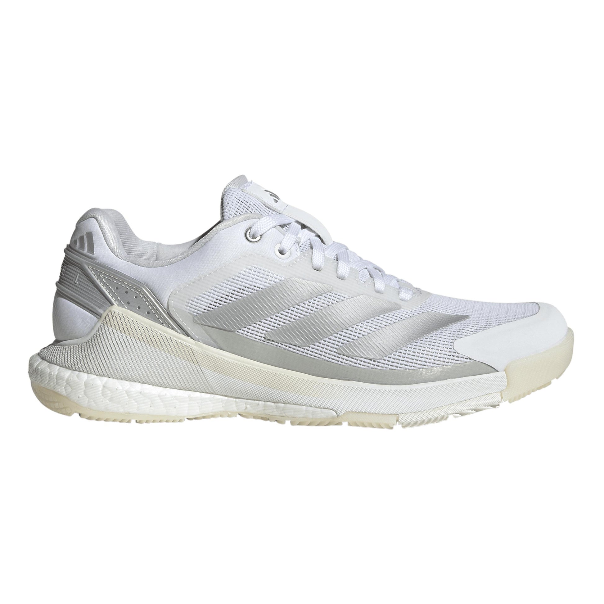 adidas Crazyquick Boost Padelsko Damer - hvid, sølv