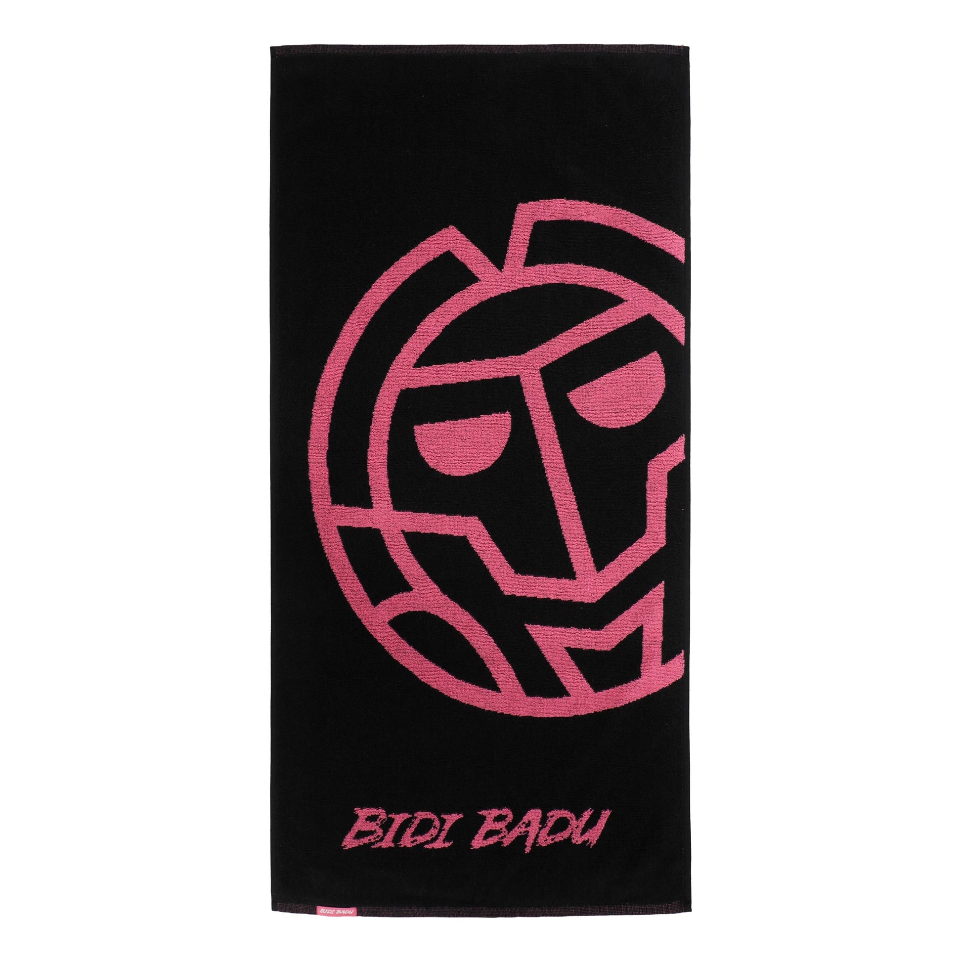 BIDI BADU Badehandtuch 70x140cm Håndklæde -sort,pink