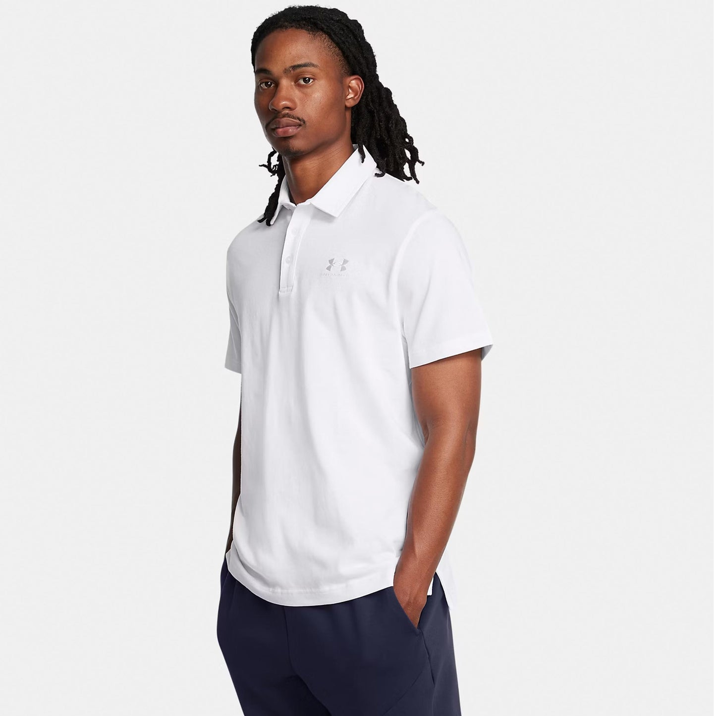 Under Armour Icon Polo Herrer - hvid, hvid