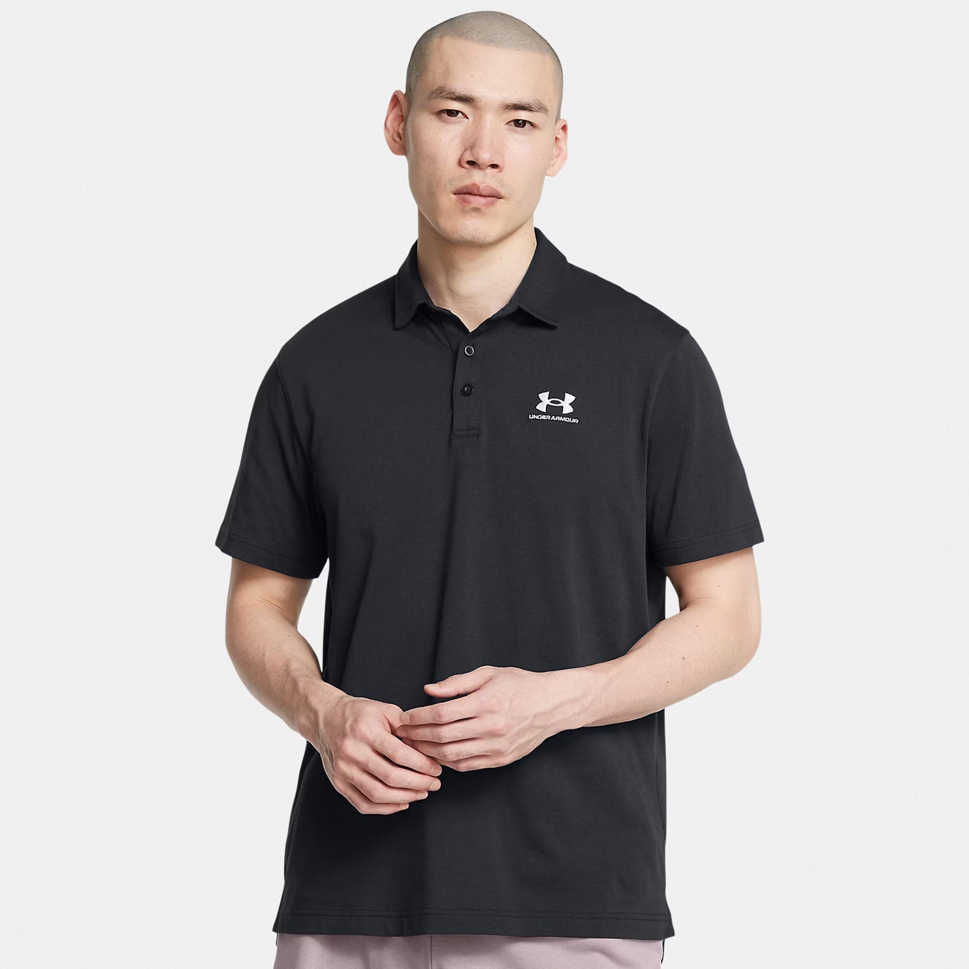 Under Armour Icon Polo Herrer - sort, hvid
