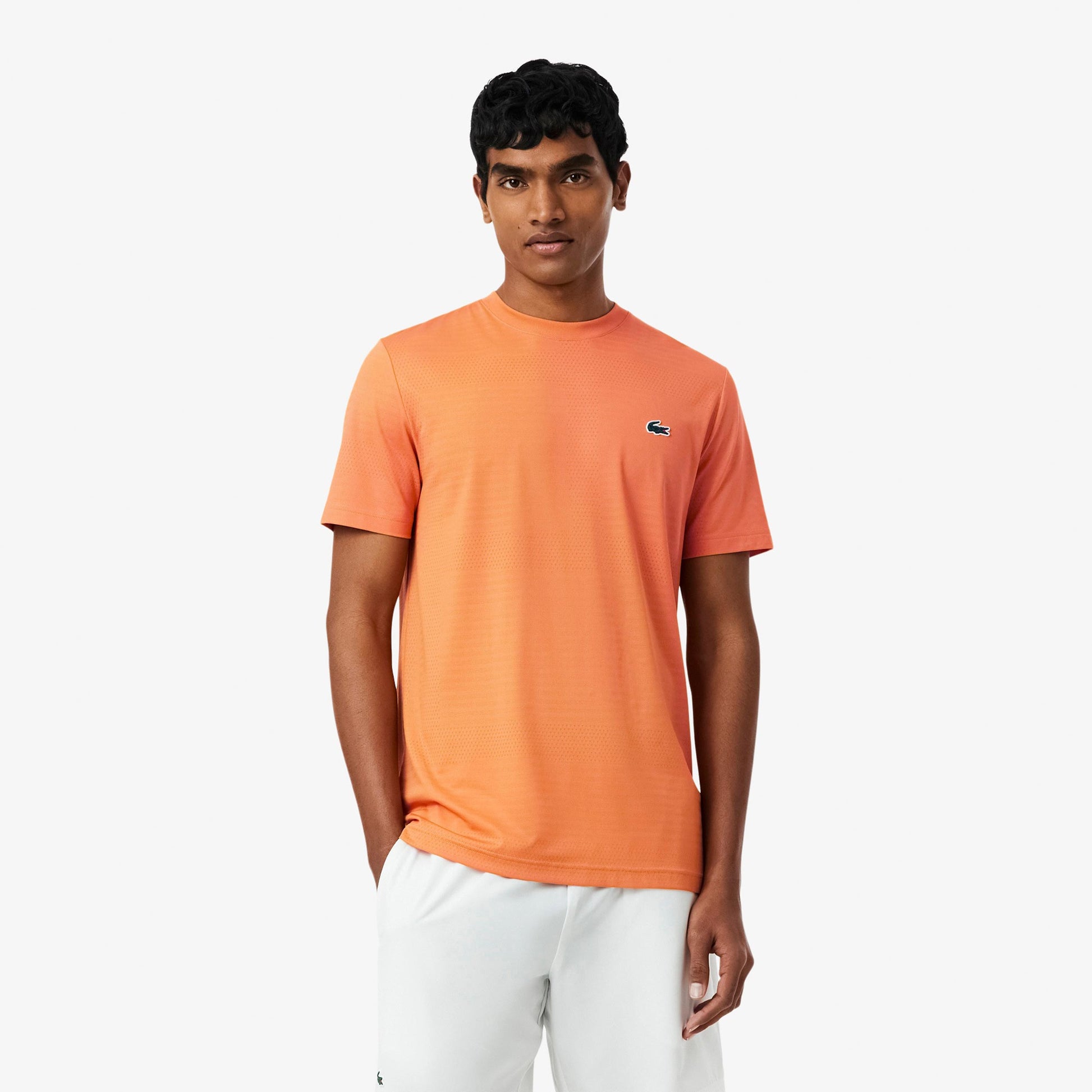Lacoste T-shirt Herrer - orange