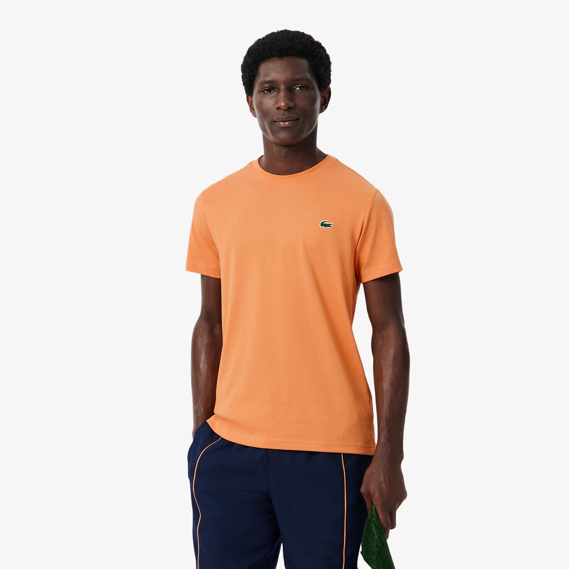 Lacoste T-shirt Herrer - apricot, orange