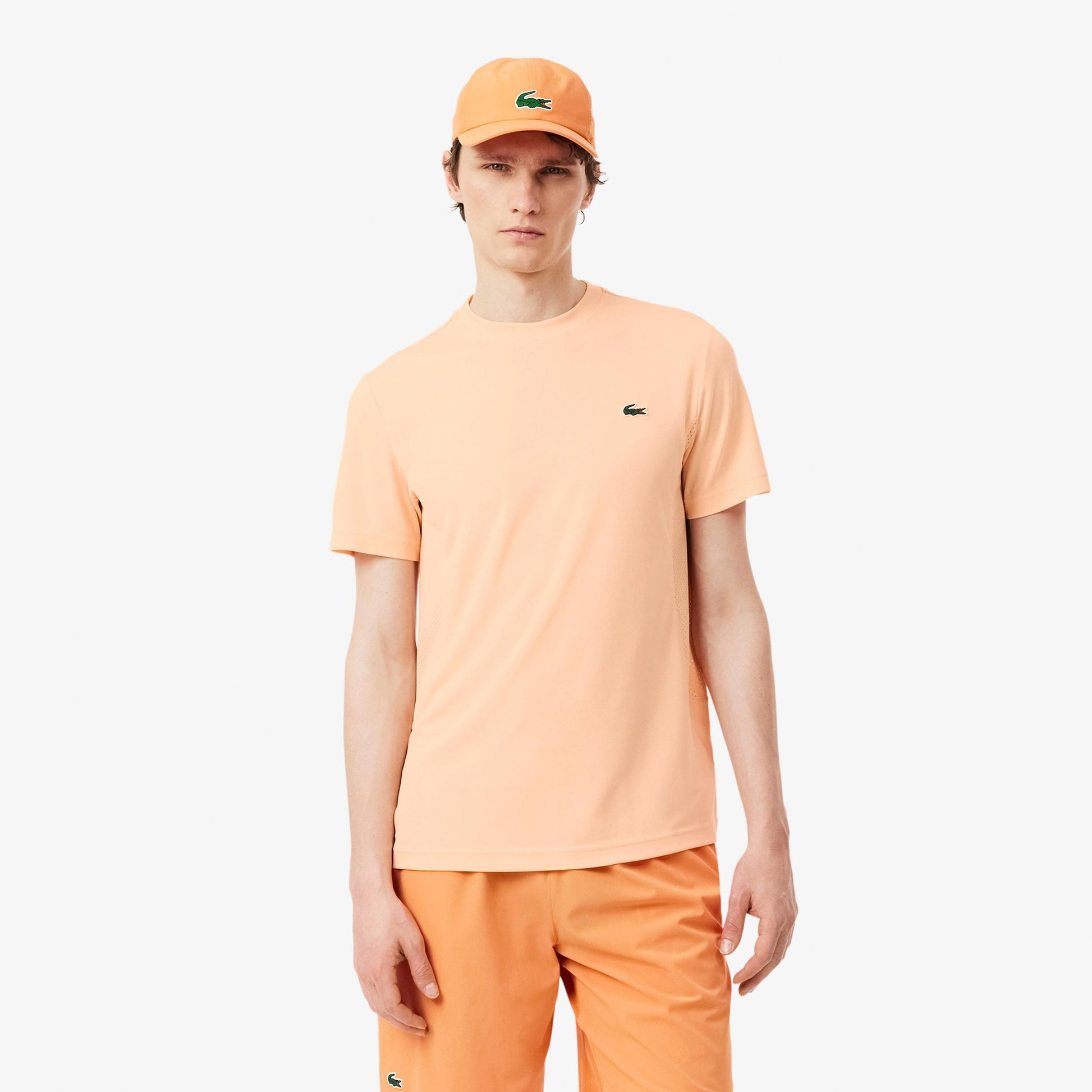 Lacoste T-shirt Herrer - apricot