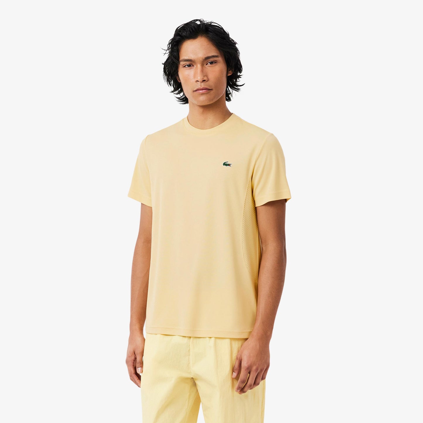 Lacoste T-shirt Herrer - beige