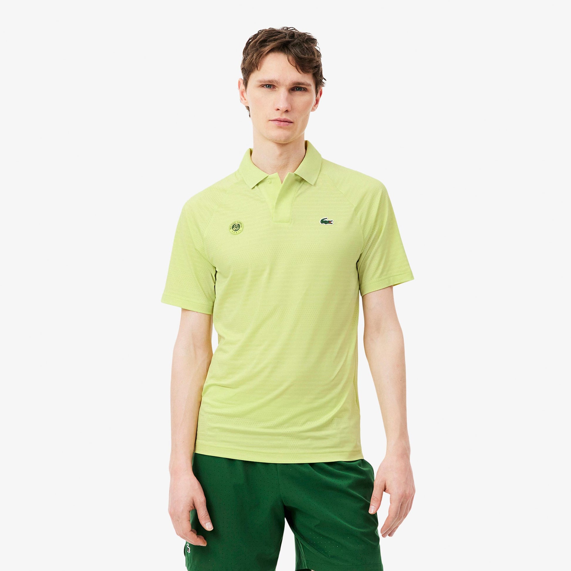 Lacoste Polo Herrer - lime