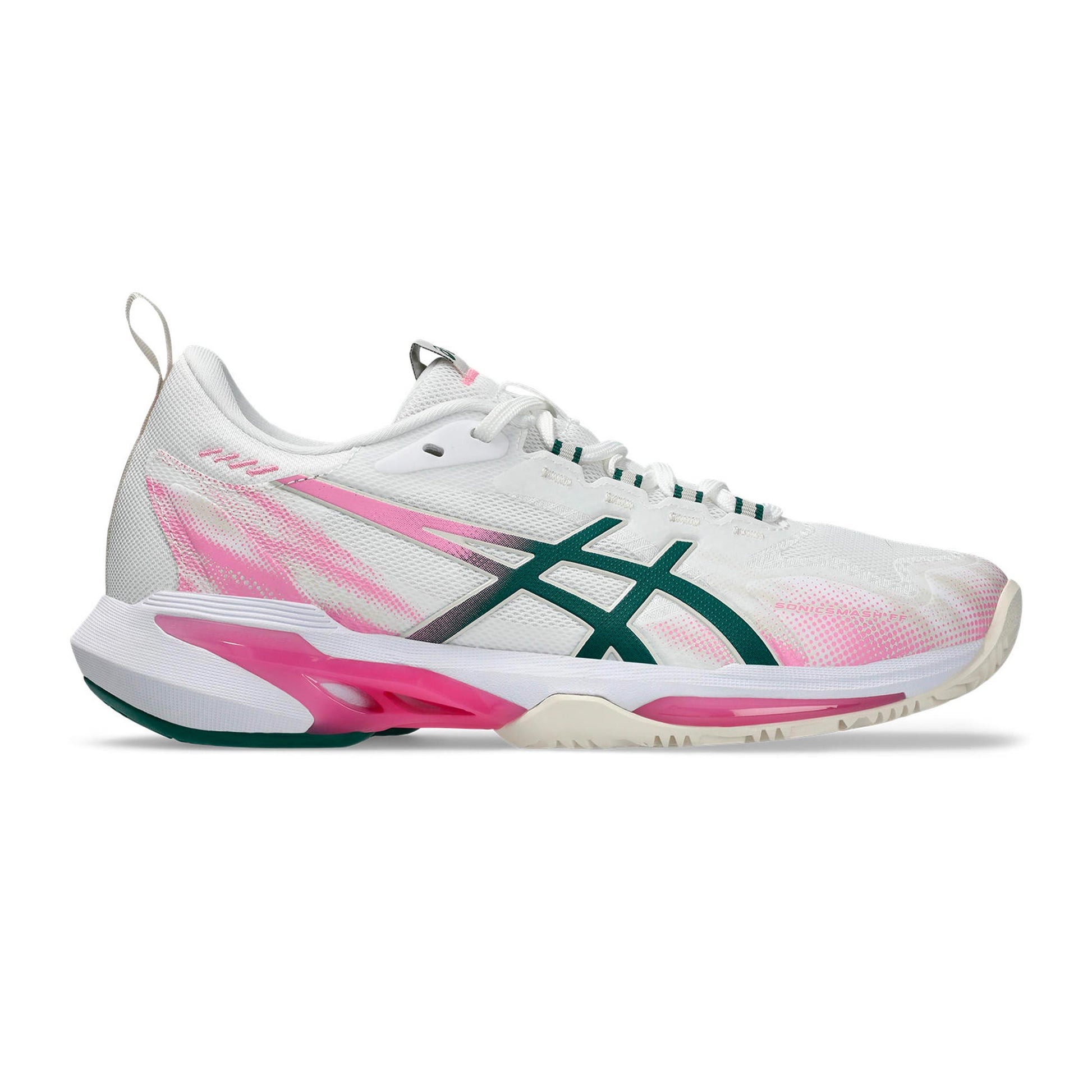 ASICS SONICSMASH FF Padelsko Damer - hvid, lyserød