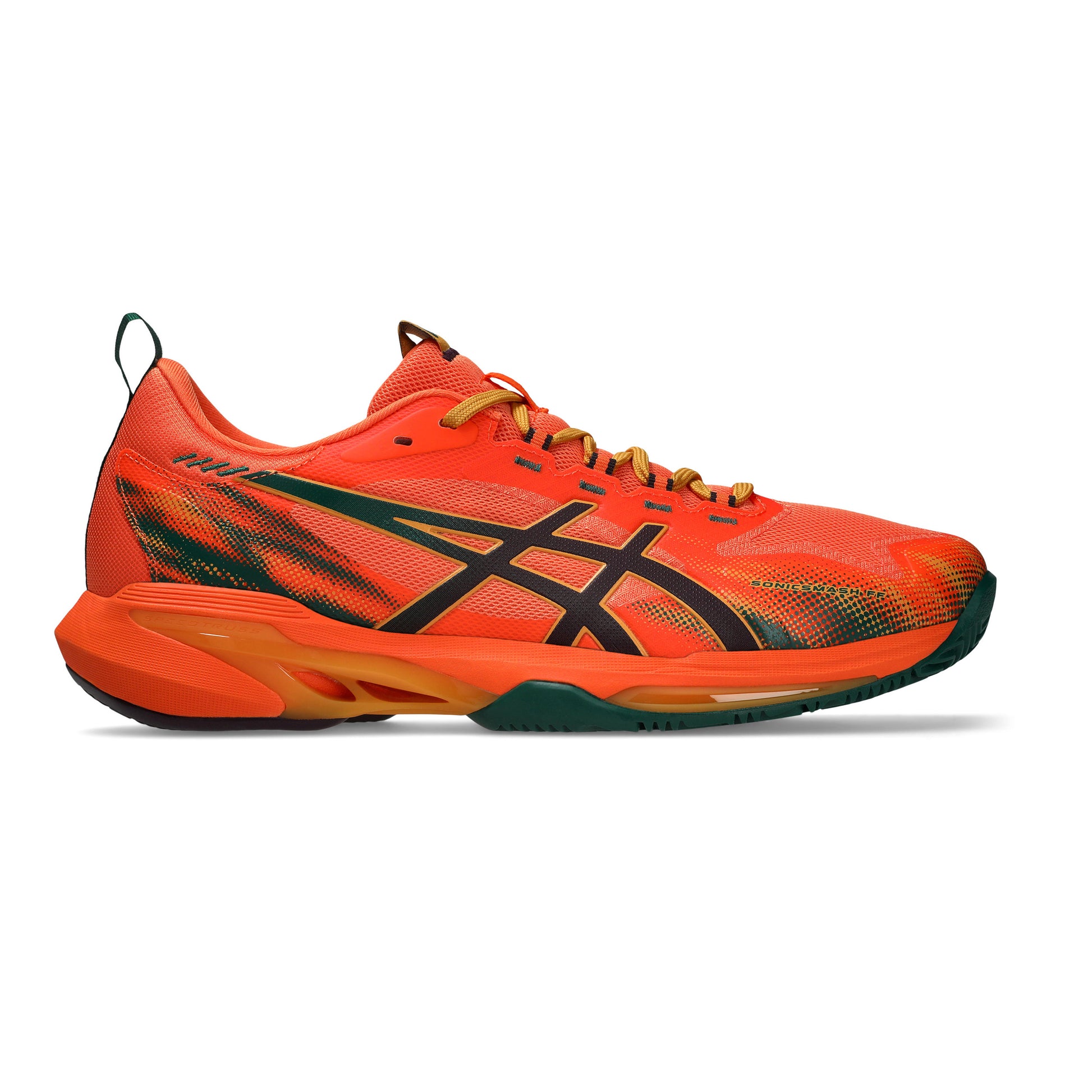 ASICS Sonicsmash FF Padelsko Herrer - neonorange, lilla