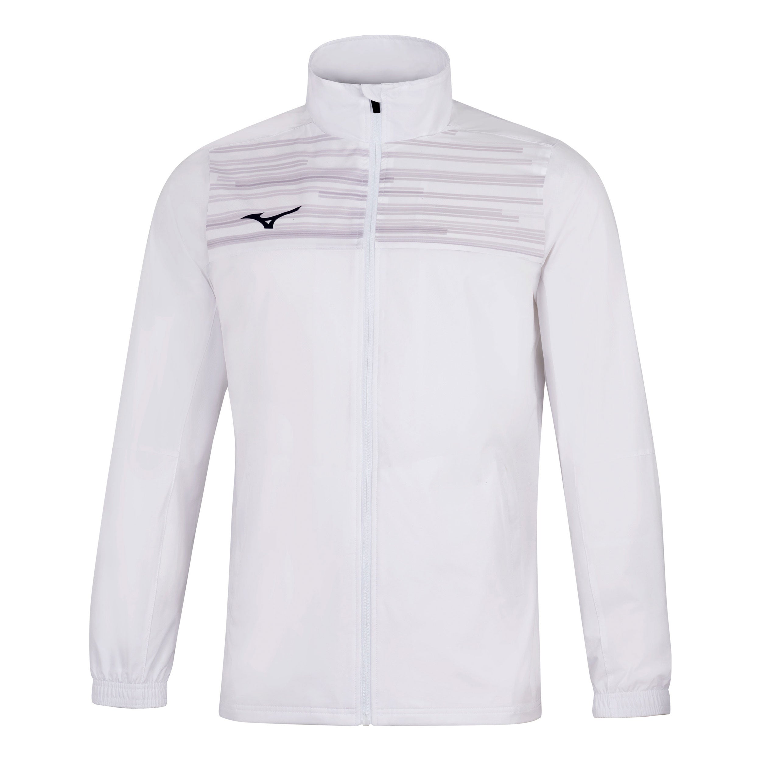 Mizuno Team Chiba Micro Træningsjakke Herrer-hvid