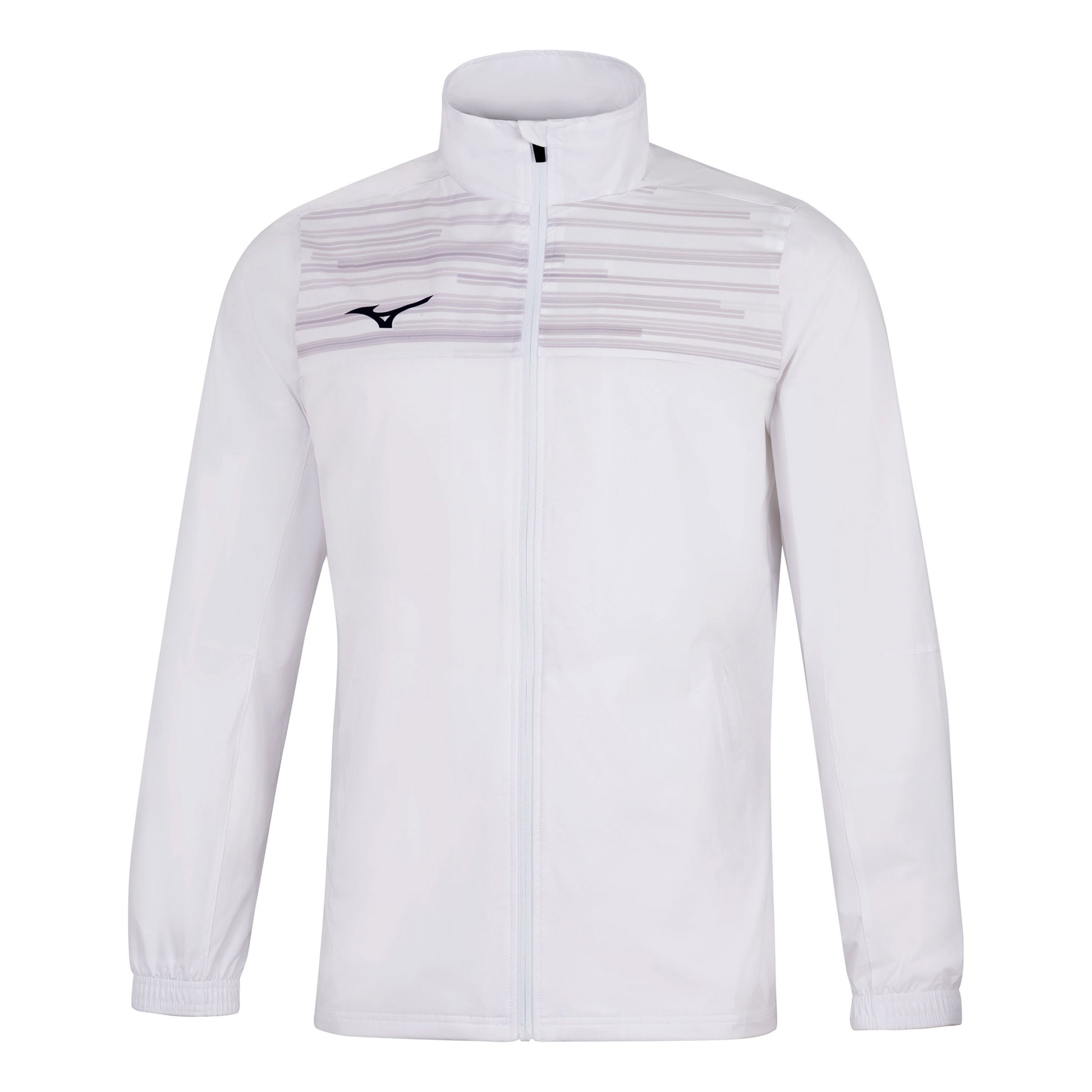 Mizuno Team Chiba Micro Træningsjakke Herrer-hvid