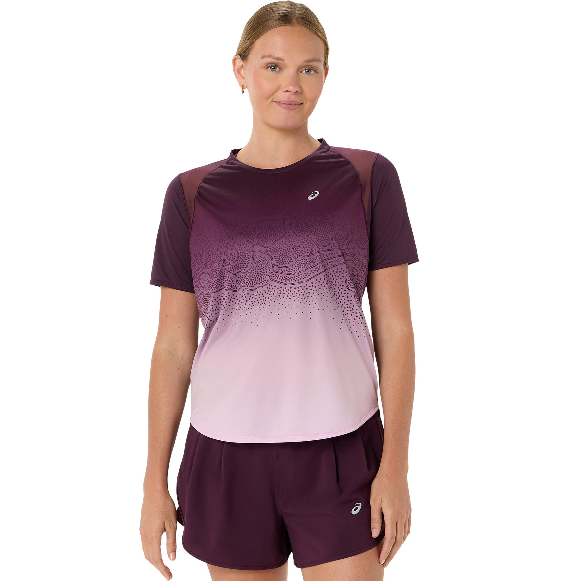 ASICS Road Ibuki  Løbetrøje Damer - vinrød, syren