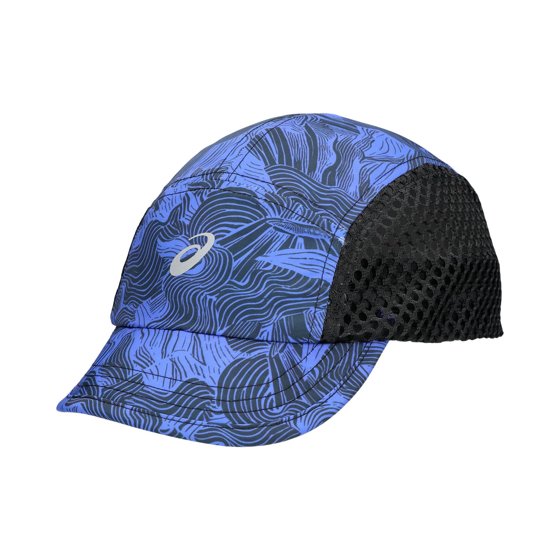 ASICS Fujitrail Graphic Cap Unisex-blå, sort