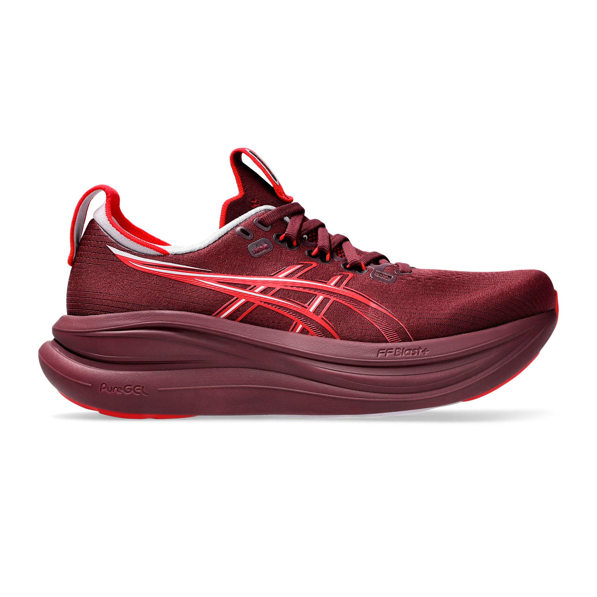 ASICS GEL-NIMBUS 28 Neutral sko Damer - vinrød, rød