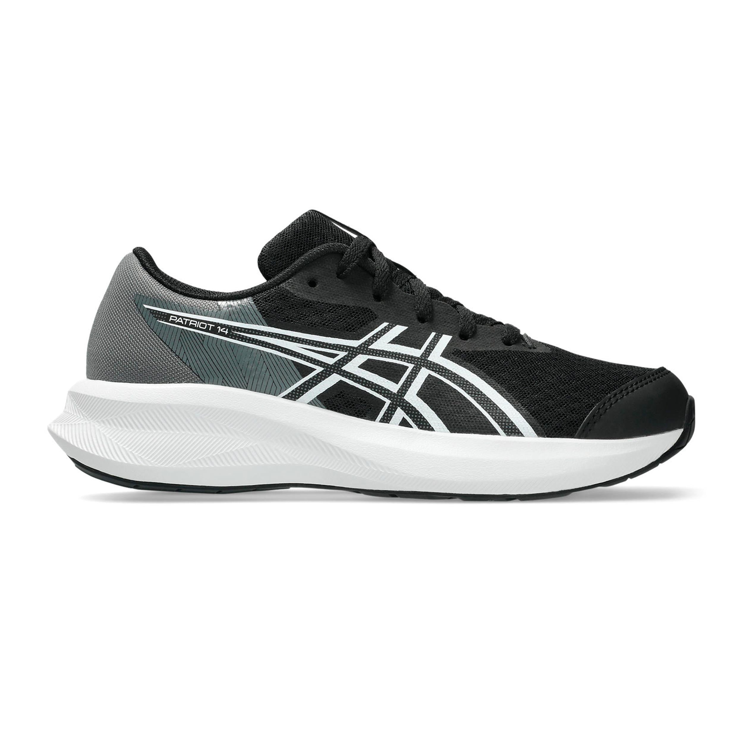 ASICS PATRIOT 14 GS Neutral sko Børn - sort, hvid