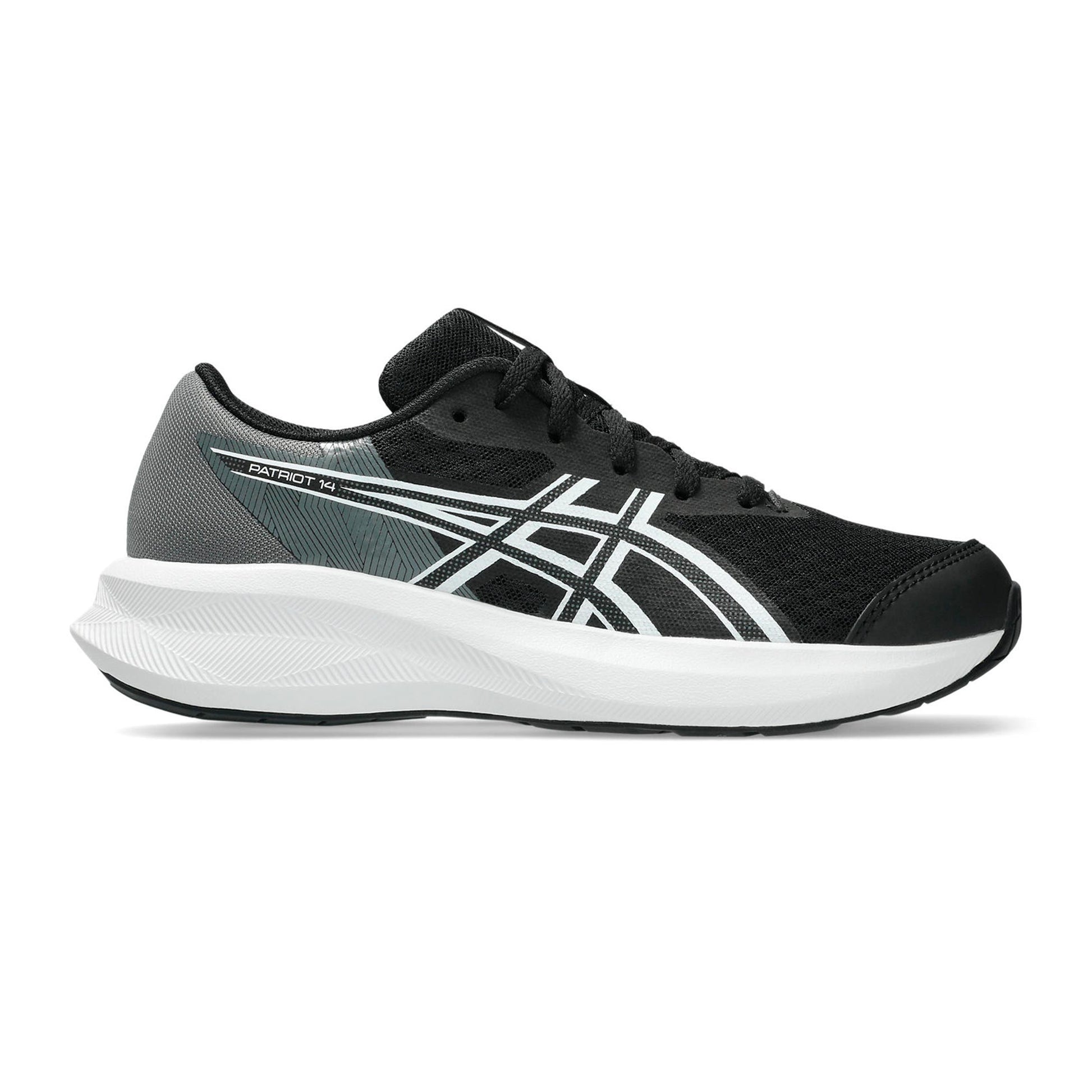 ASICS PATRIOT 14 GS Neutral sko Børn - sort, hvid