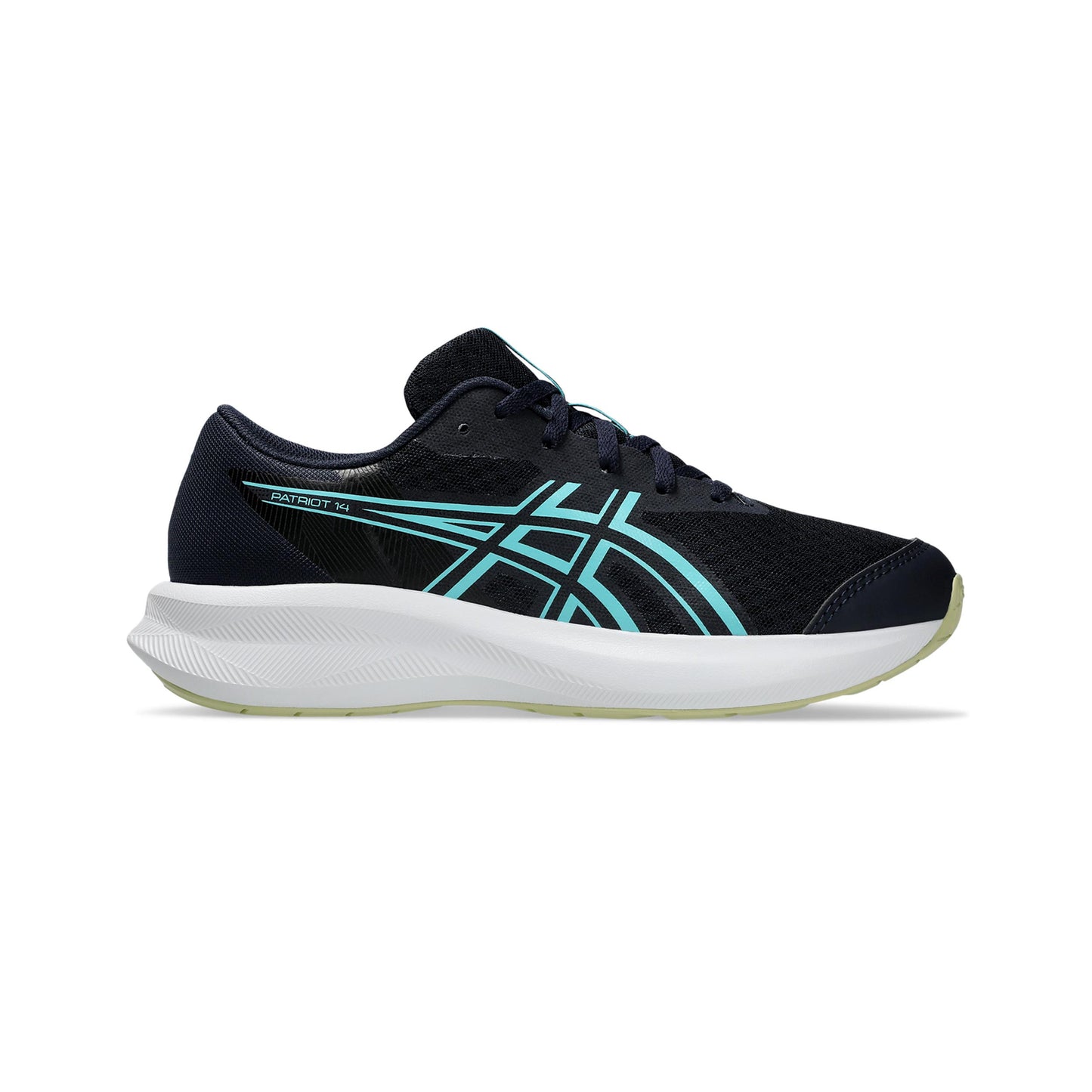 ASICS PATRIOT 14 GS Neutral sko Børn - mørkeblå, turkis