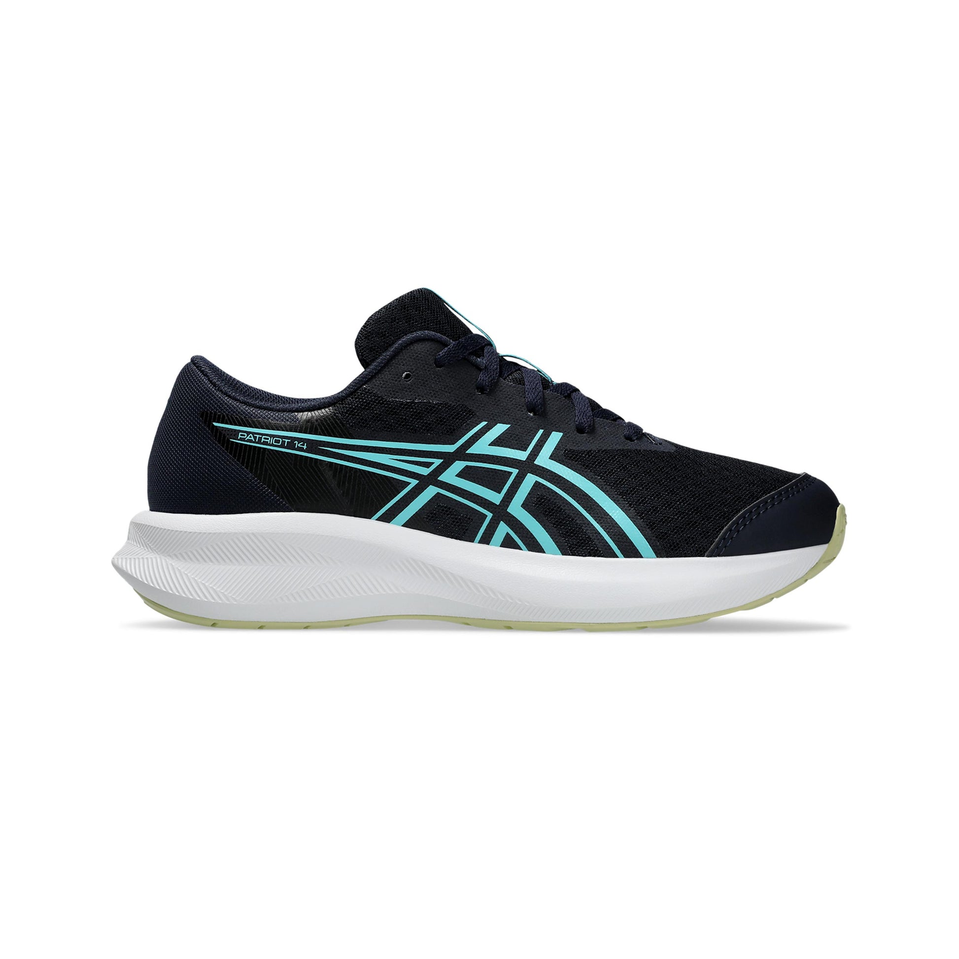 ASICS PATRIOT 14 GS Neutral sko Børn - mørkeblå, turkis