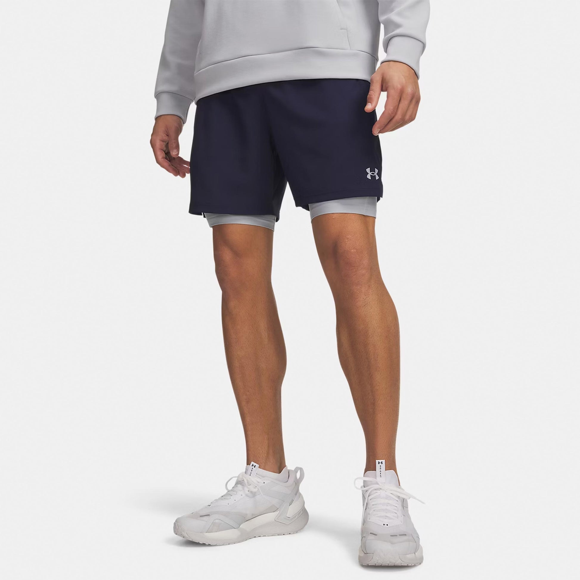 Under Armour Vanish Woven 2.0 6in Shorts Herrer - blå, grå