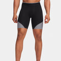 Elite Long Shorts Herrer - sort, sølv