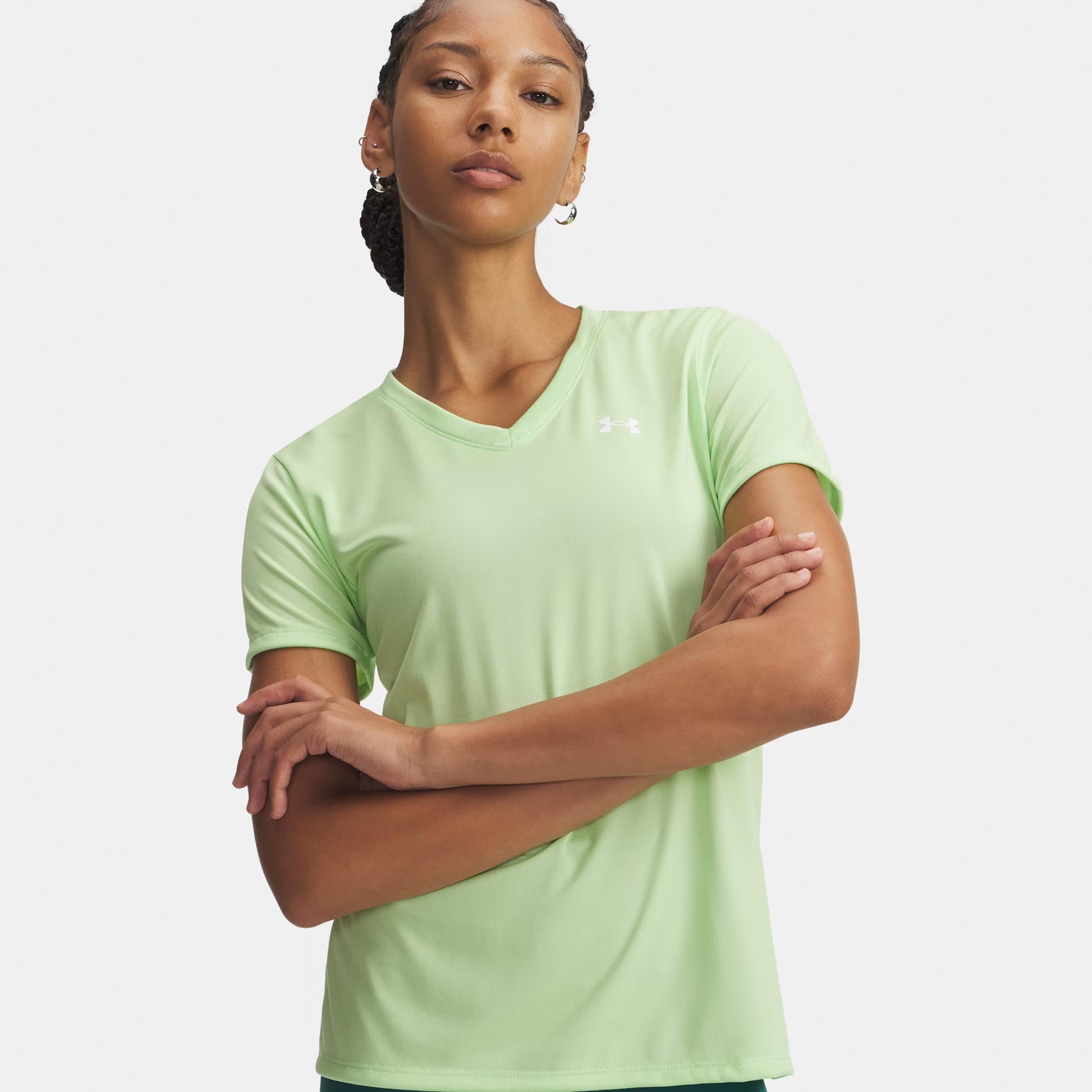 Under Armour Tech Solid T-shirt Damer-grøn