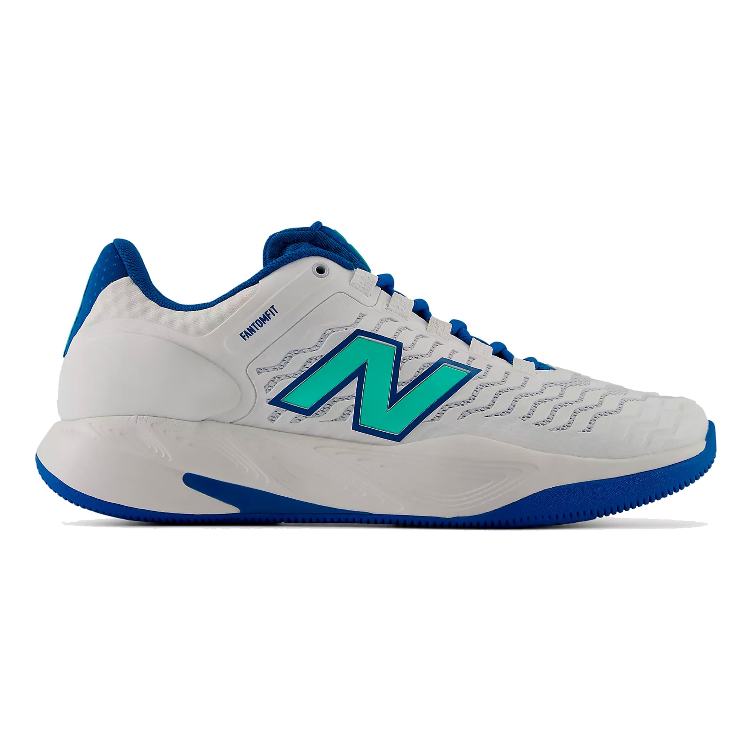 New Balance Fresh Foam X CT-Rally v2 Allcourt-sko Herrer - hvid, turkis