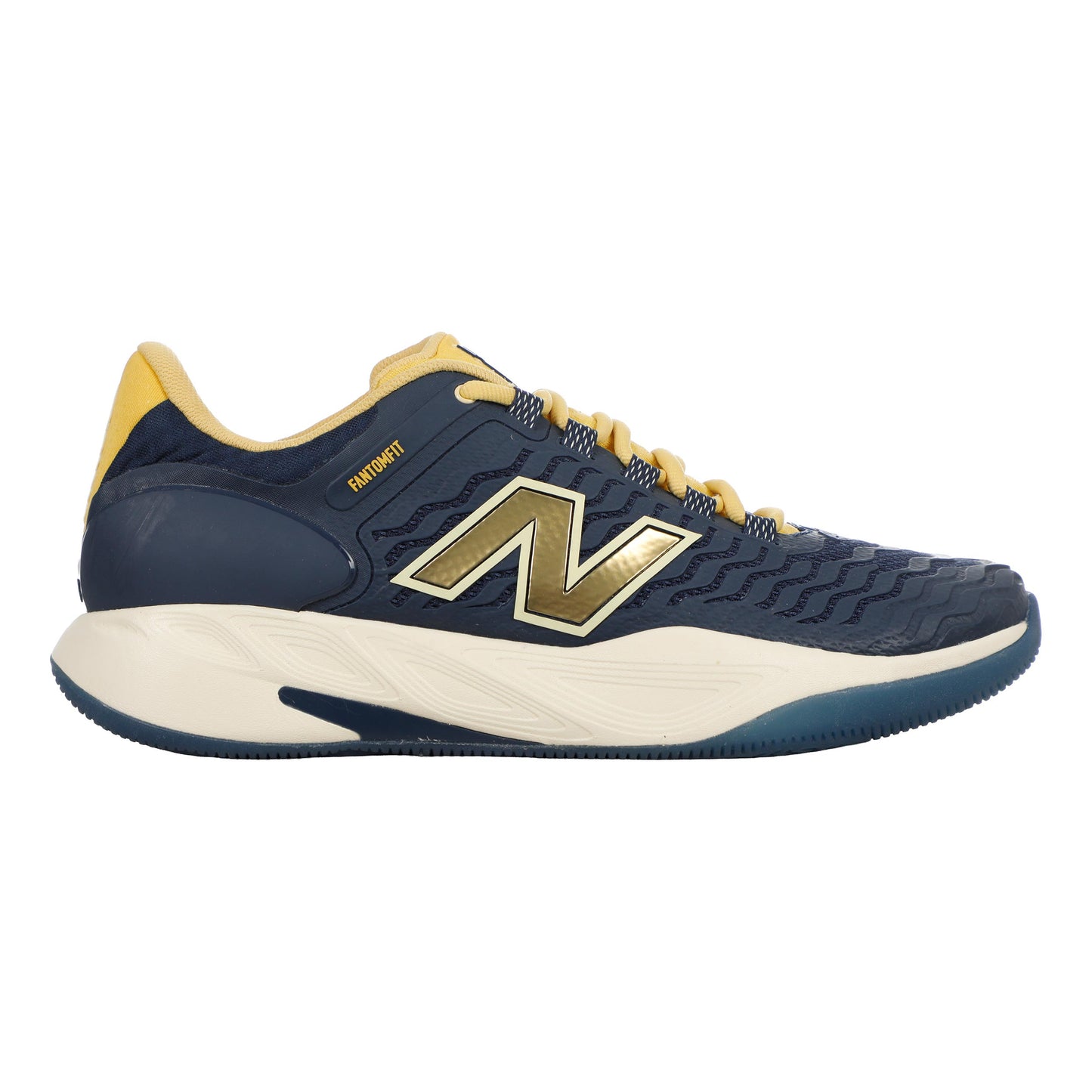 New Balance Fresh Foam X CT-Rally v2 Allcourt-sko Herrer - mørkeblå, gul