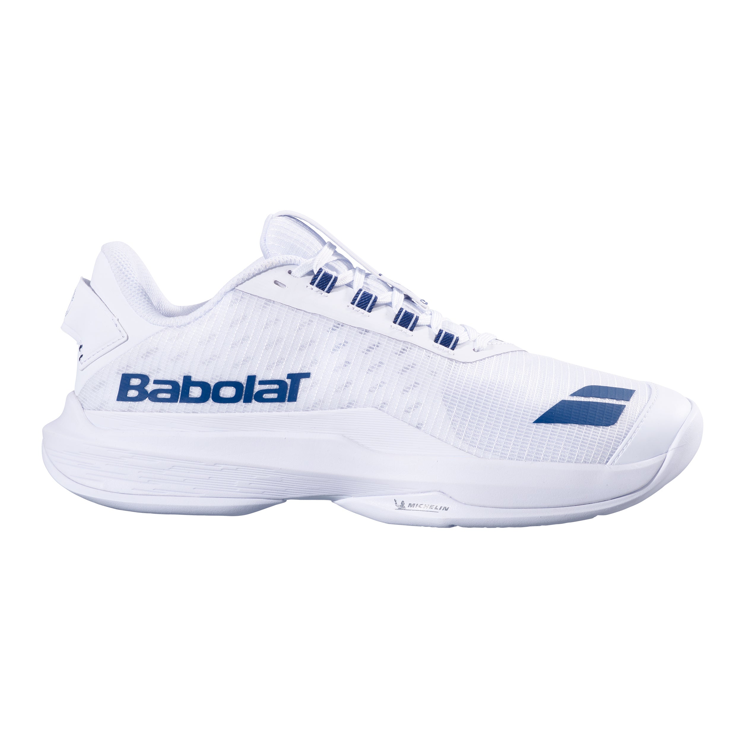 Babolat JET T2 AC WIM Allcourt-sko Herrer-hvid, mørkeblå