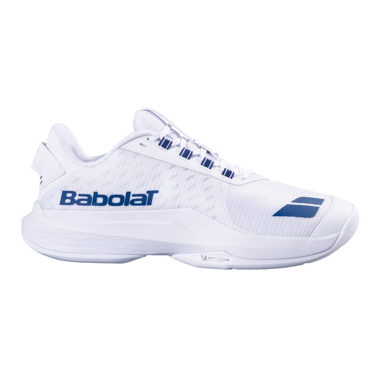 Babolat JET T2 AC WIM Allcourt-sko Herrer-hvid, mørkeblå